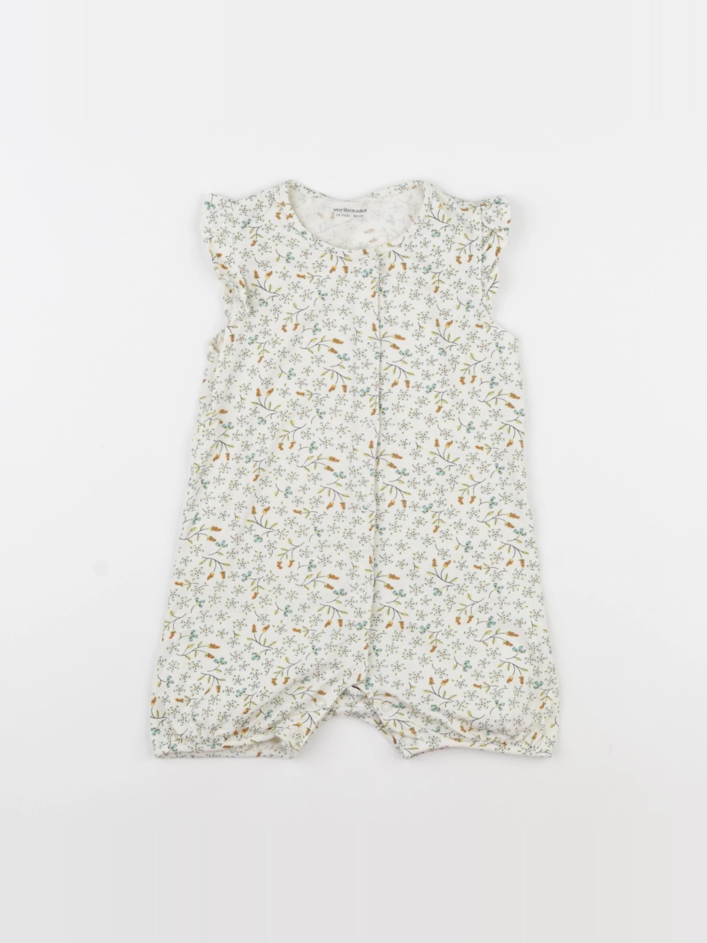 Vertbaudet - pyjama coton multicolore - 24 mois