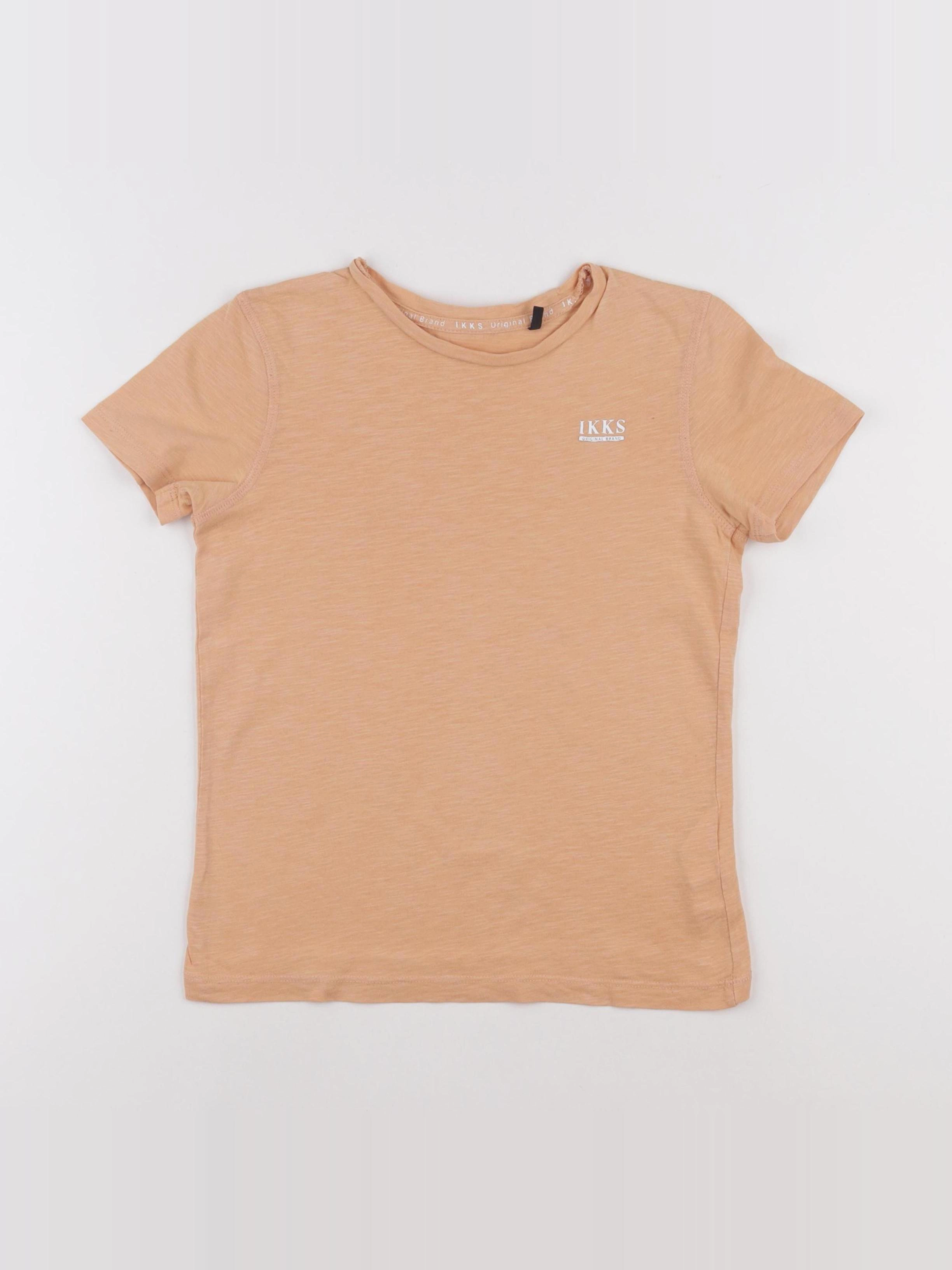 IKKS - tee-shirt orange - 8 ans
