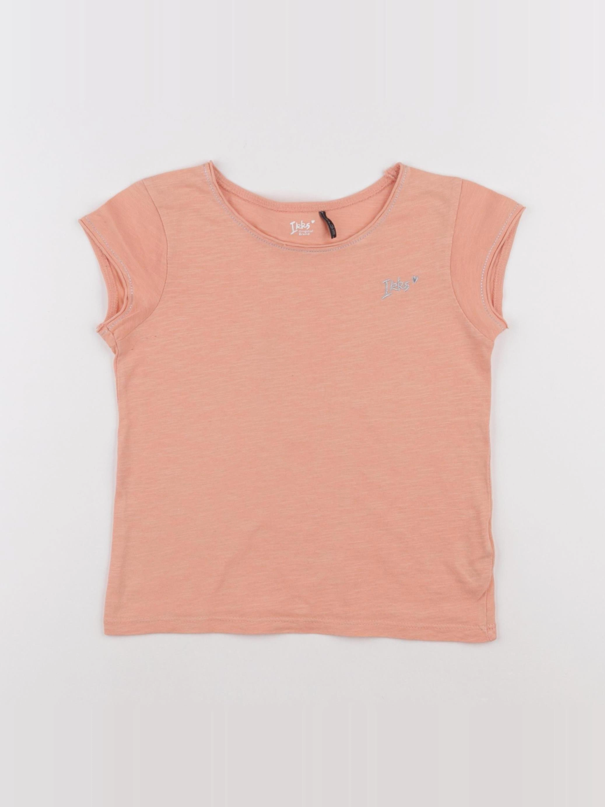 IKKS - tee-shirt orange - 6 ans
