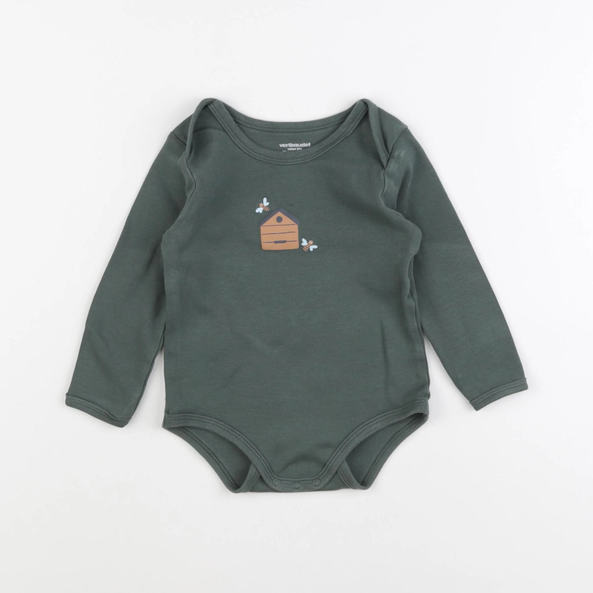 Vertbaudet - body vert - 36 mois