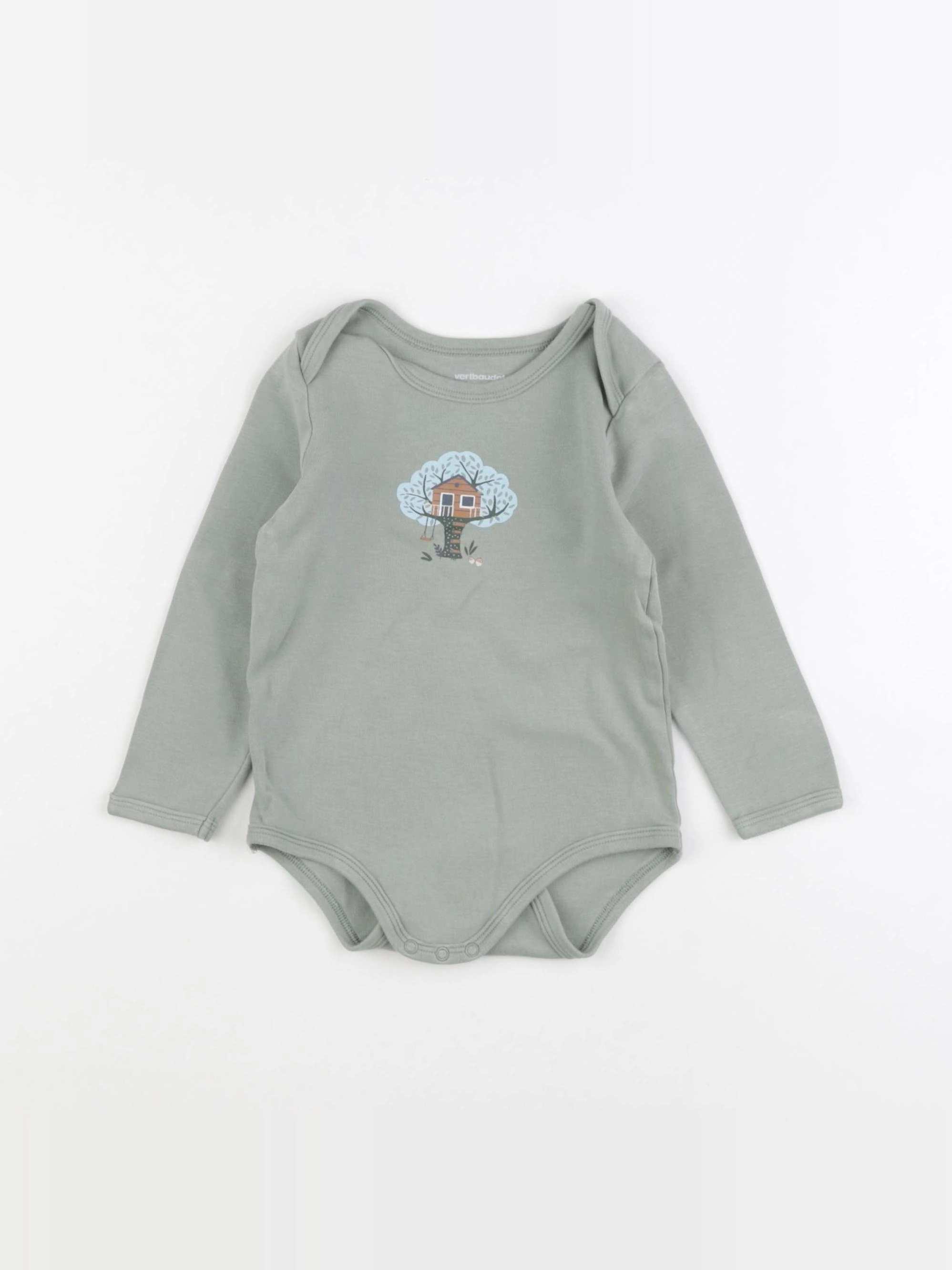 Vertbaudet - body vert - 36 mois