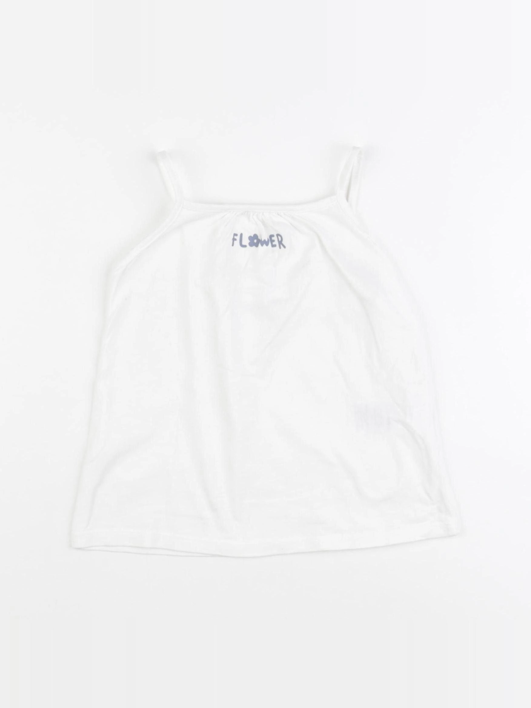 Vertbaudet - débardeur blanc - 4 ans