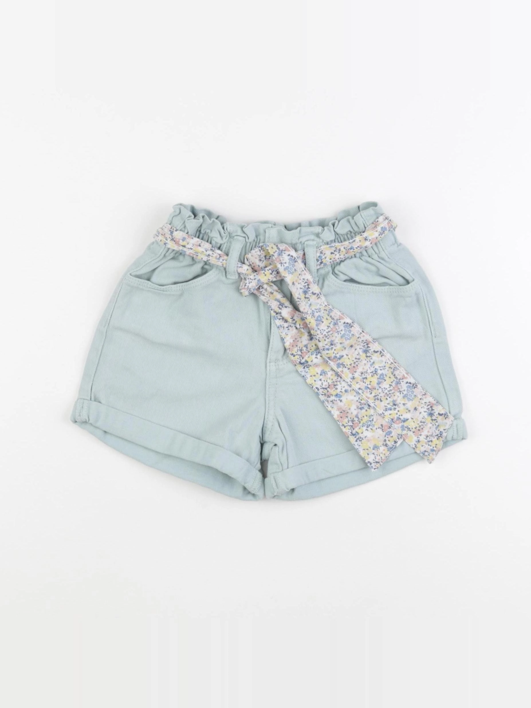 Vertbaudet - short bleu - 4 ans