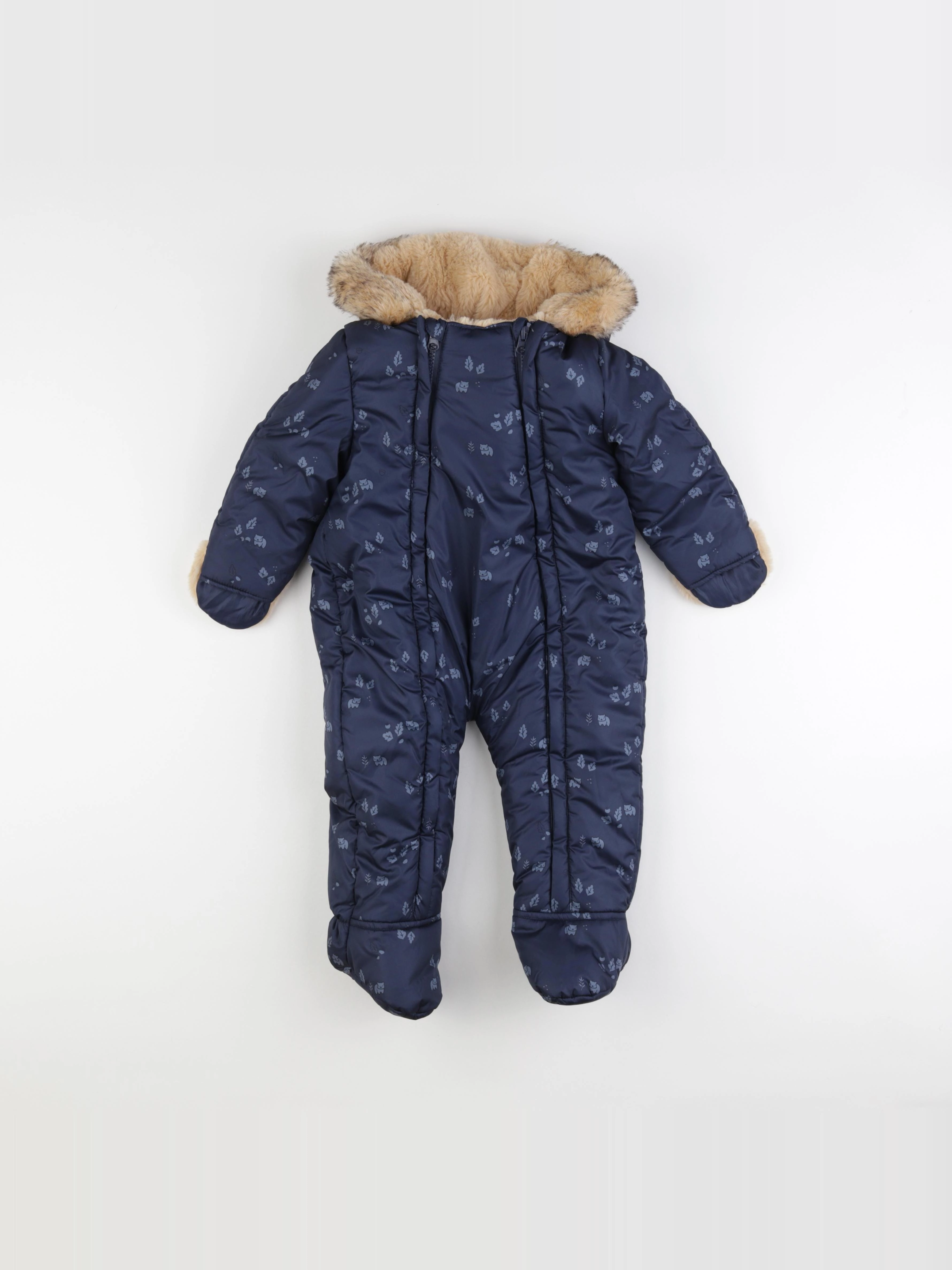 Vertbaudet - combi-pilote bleu - 18 mois