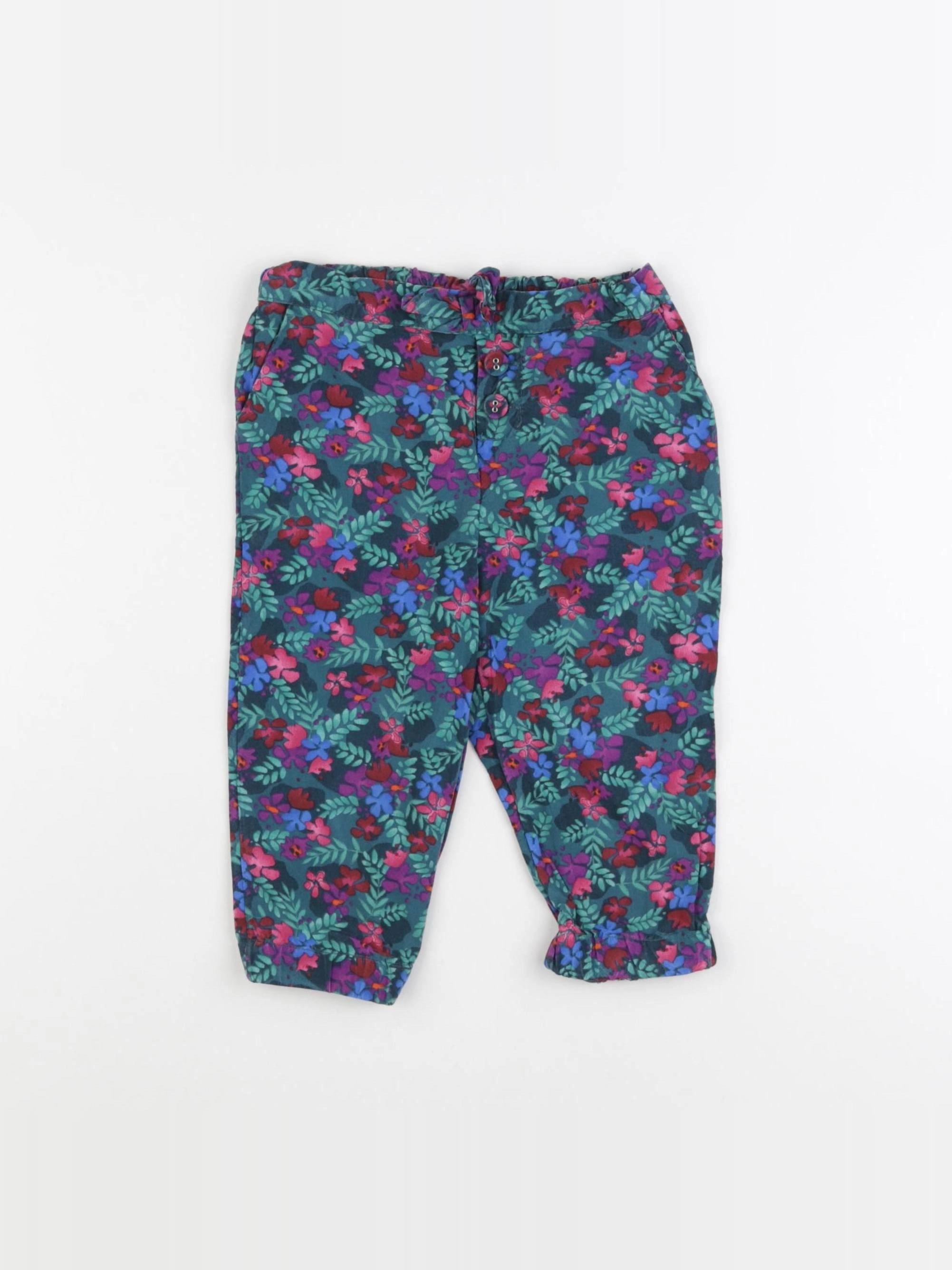 Vertbaudet - pantalon bleu - 3 ans