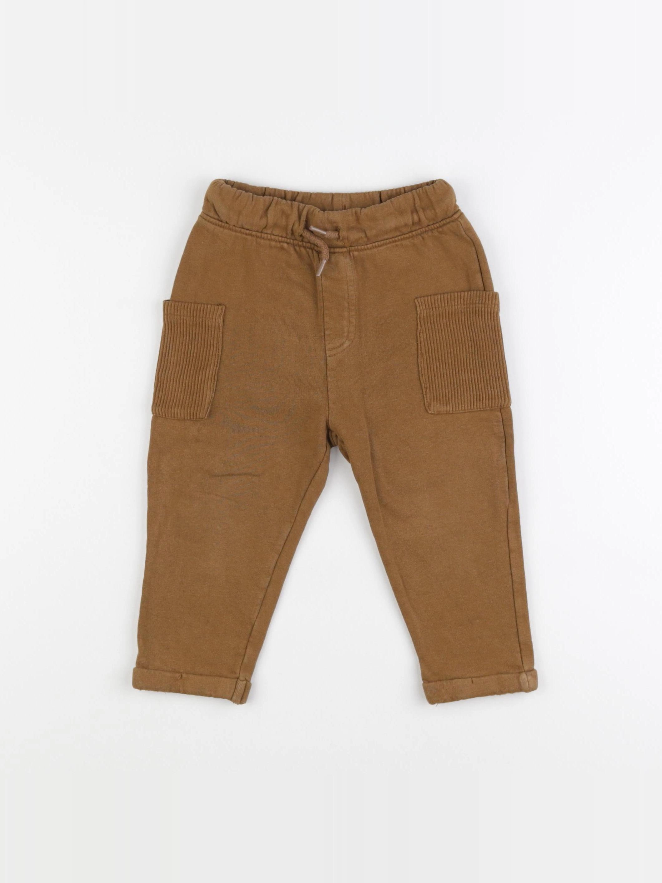 Vertbaudet - jogging marron - 24 mois