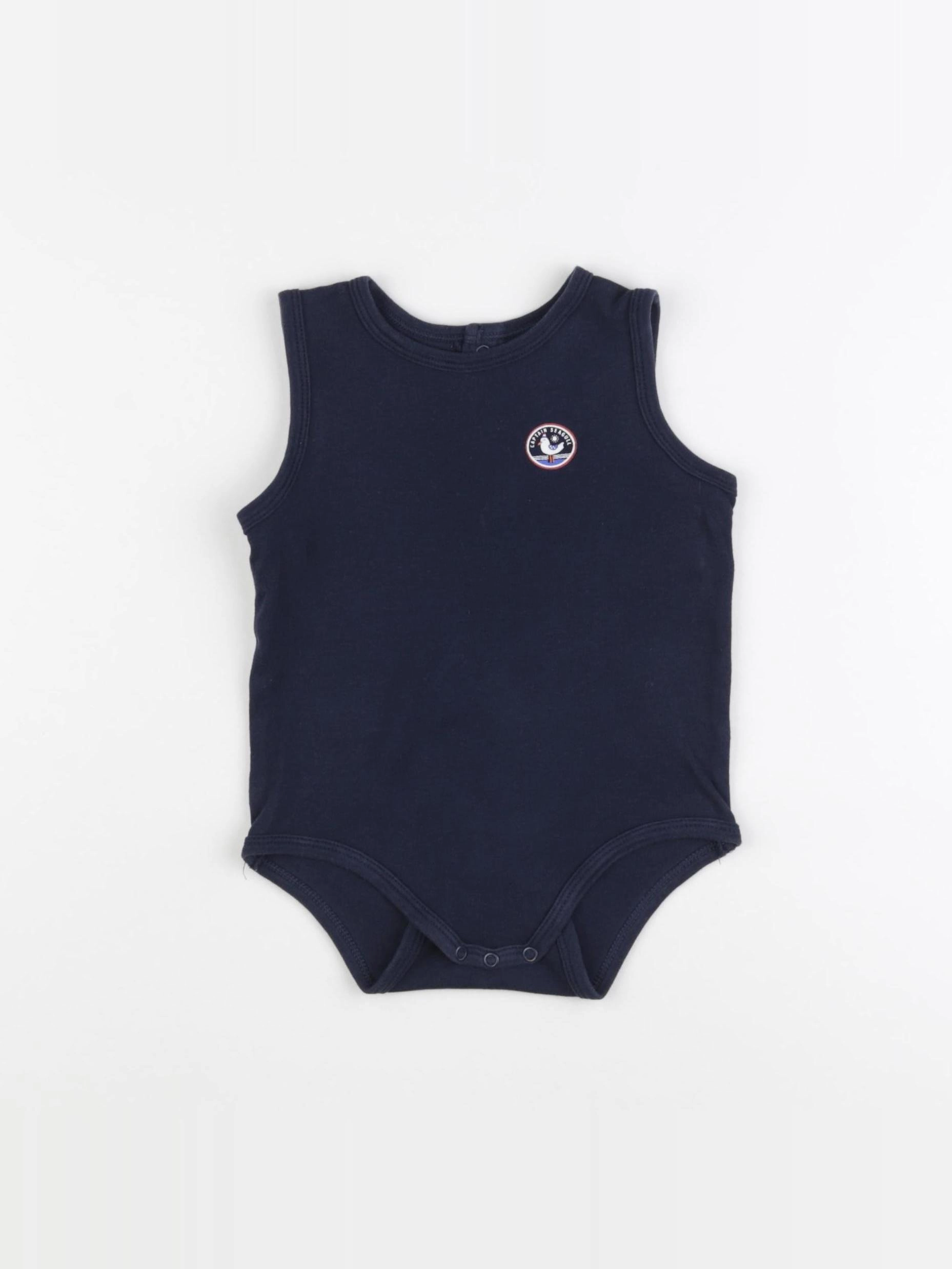 Vertbaudet - body bleu - 24 mois