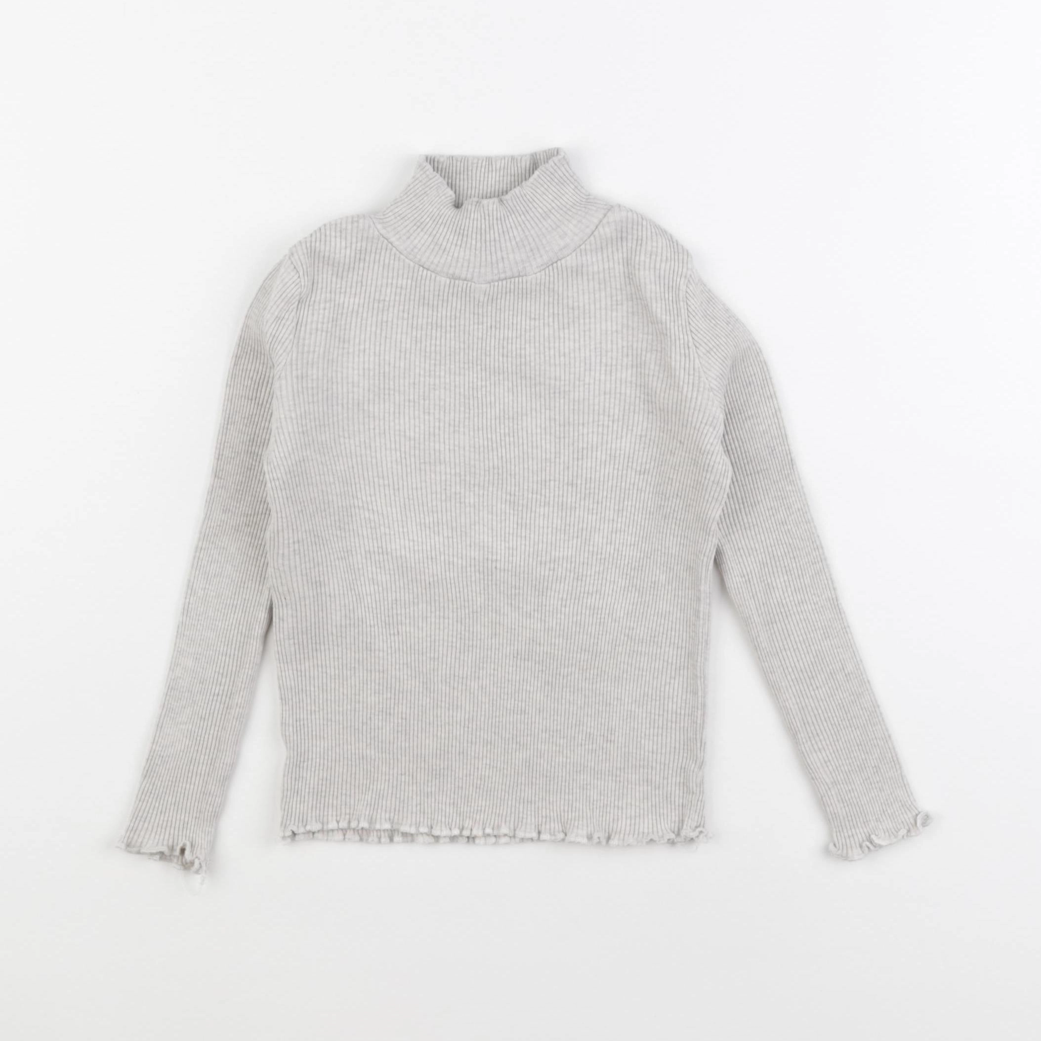Mango - sous-pull gris - 5/6 ans