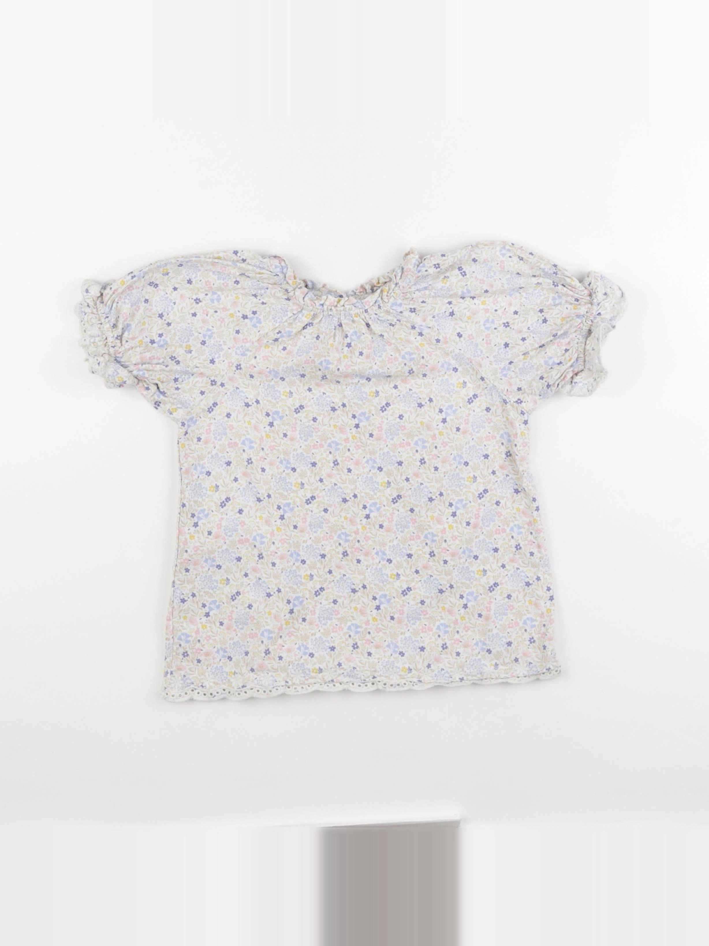 Vertbaudet - blouse rose - 7 ans