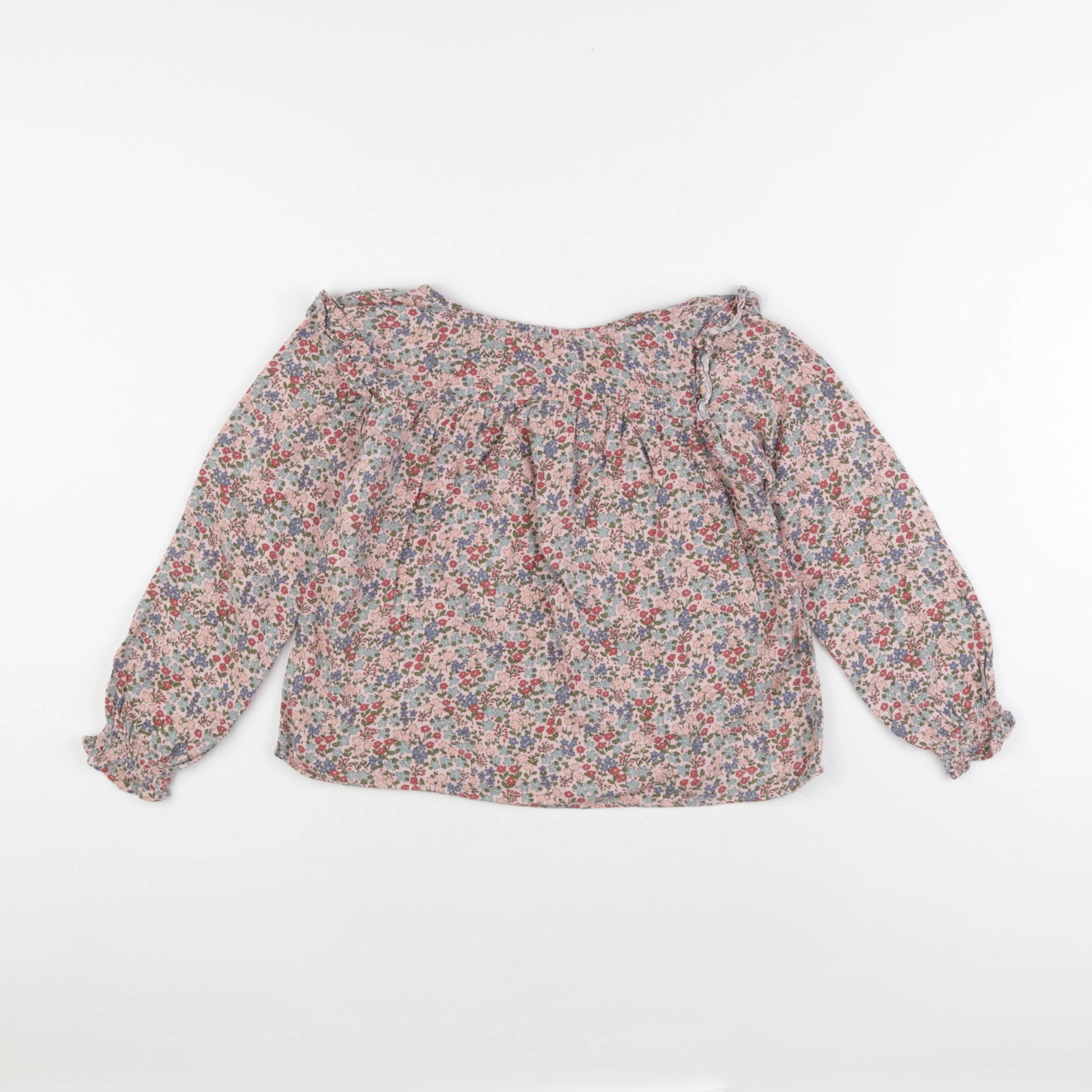 H&M - blouse rose - 4/6 ans
