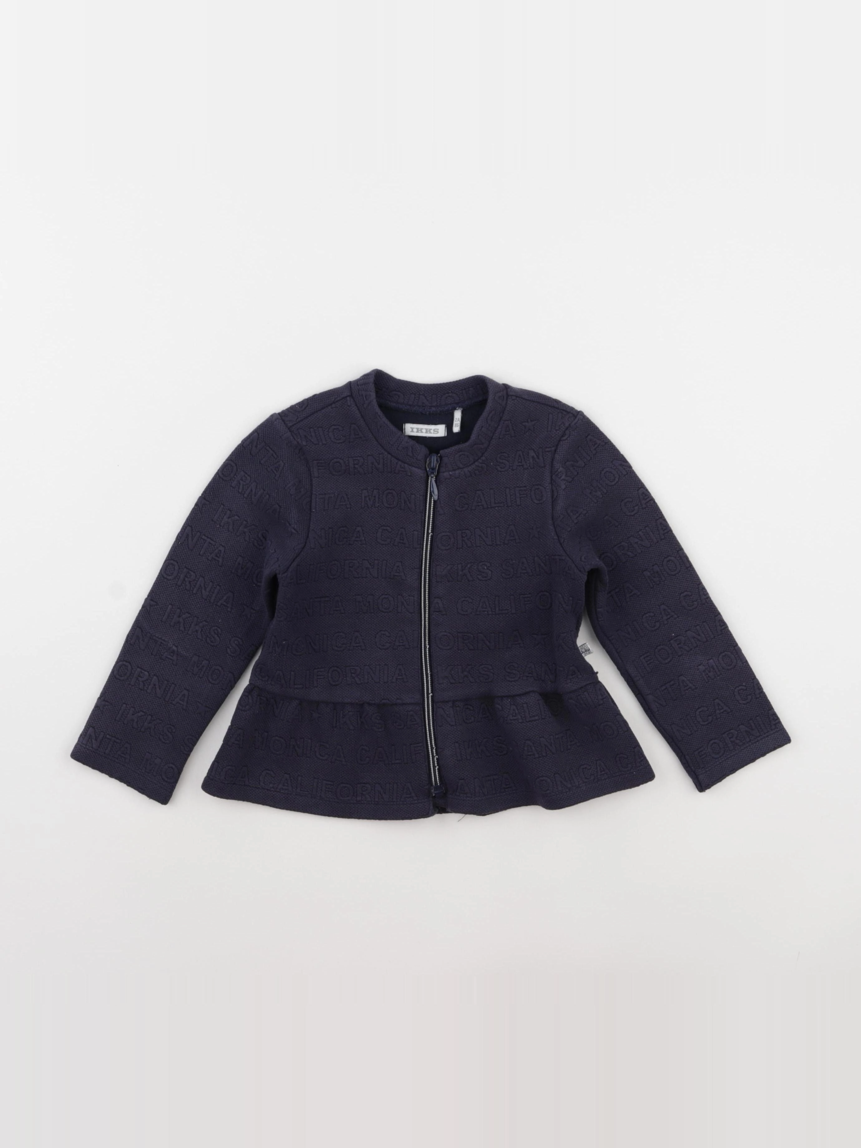 IKKS - gilet gris - 2 ans