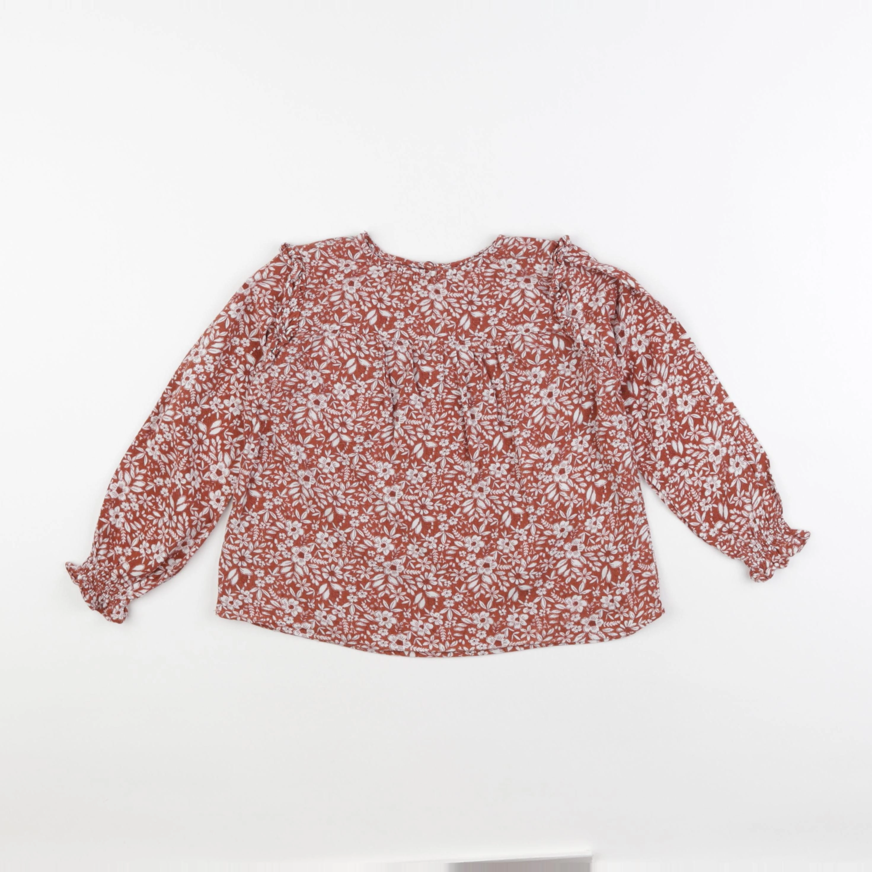 Vertbaudet - blouse rose - 6 ans