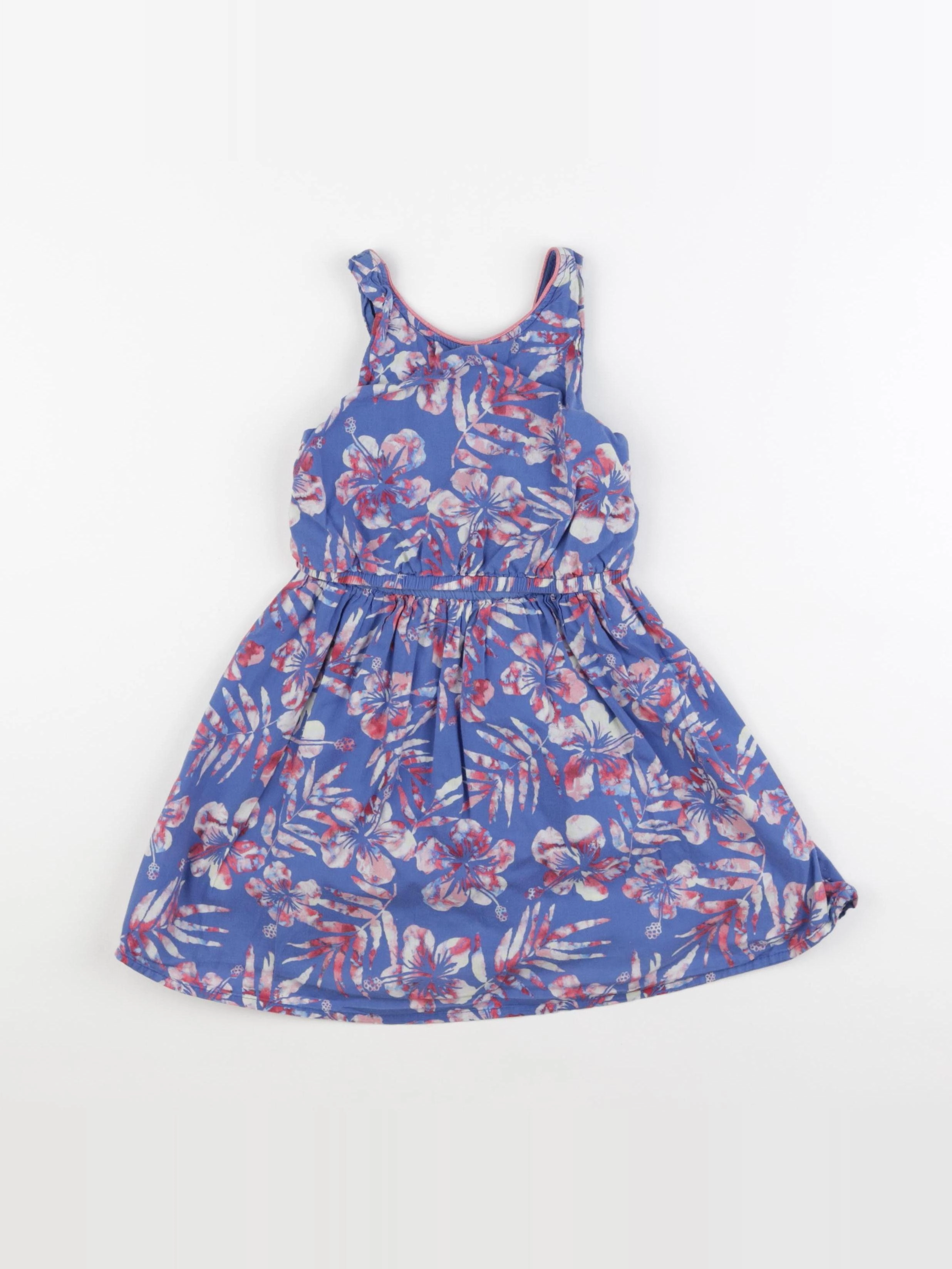 IKKS - robe bleu - 6 ans