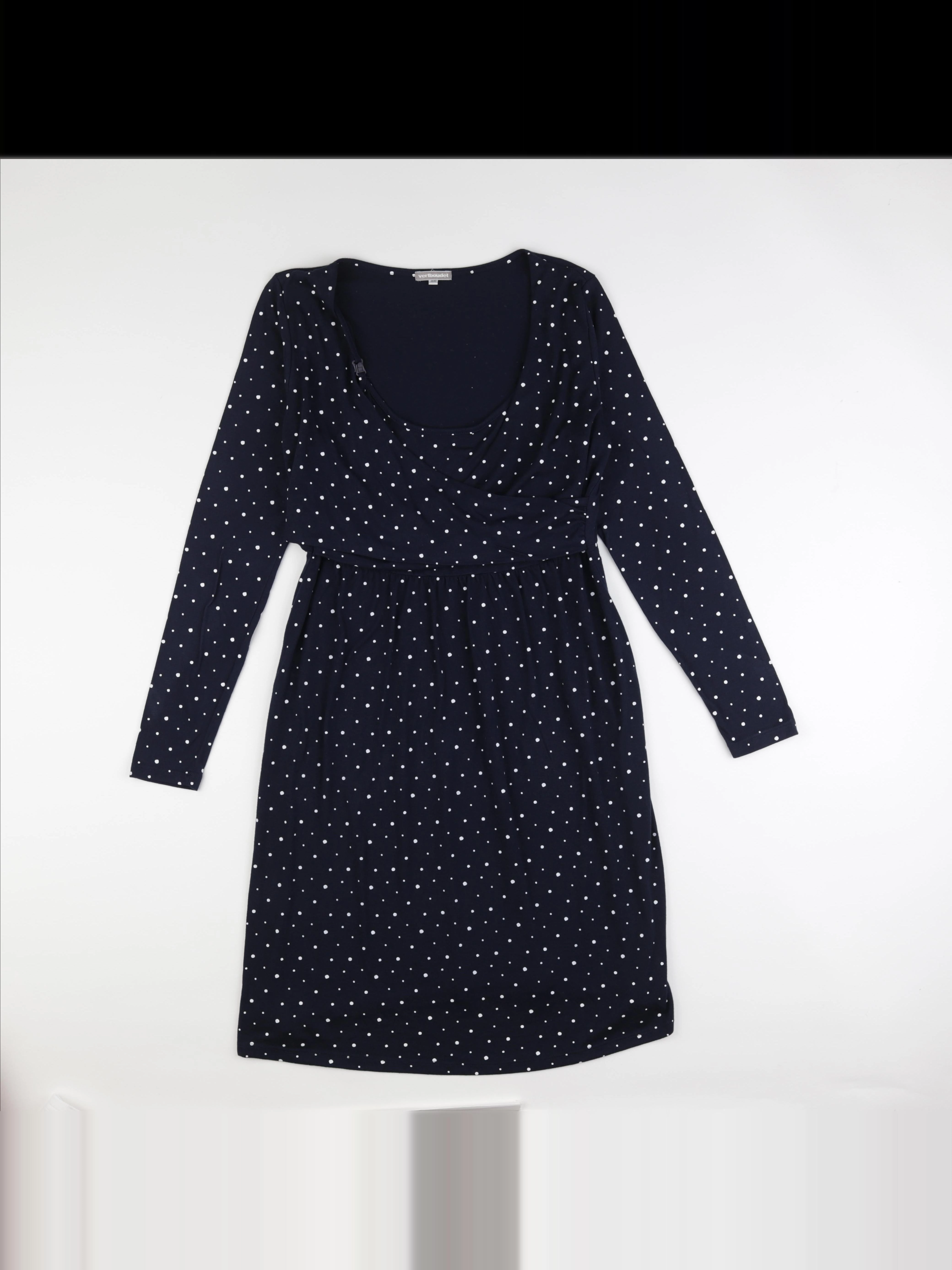 Vertbaudet - robe grossesse, allaitement bleu - 38 à 40