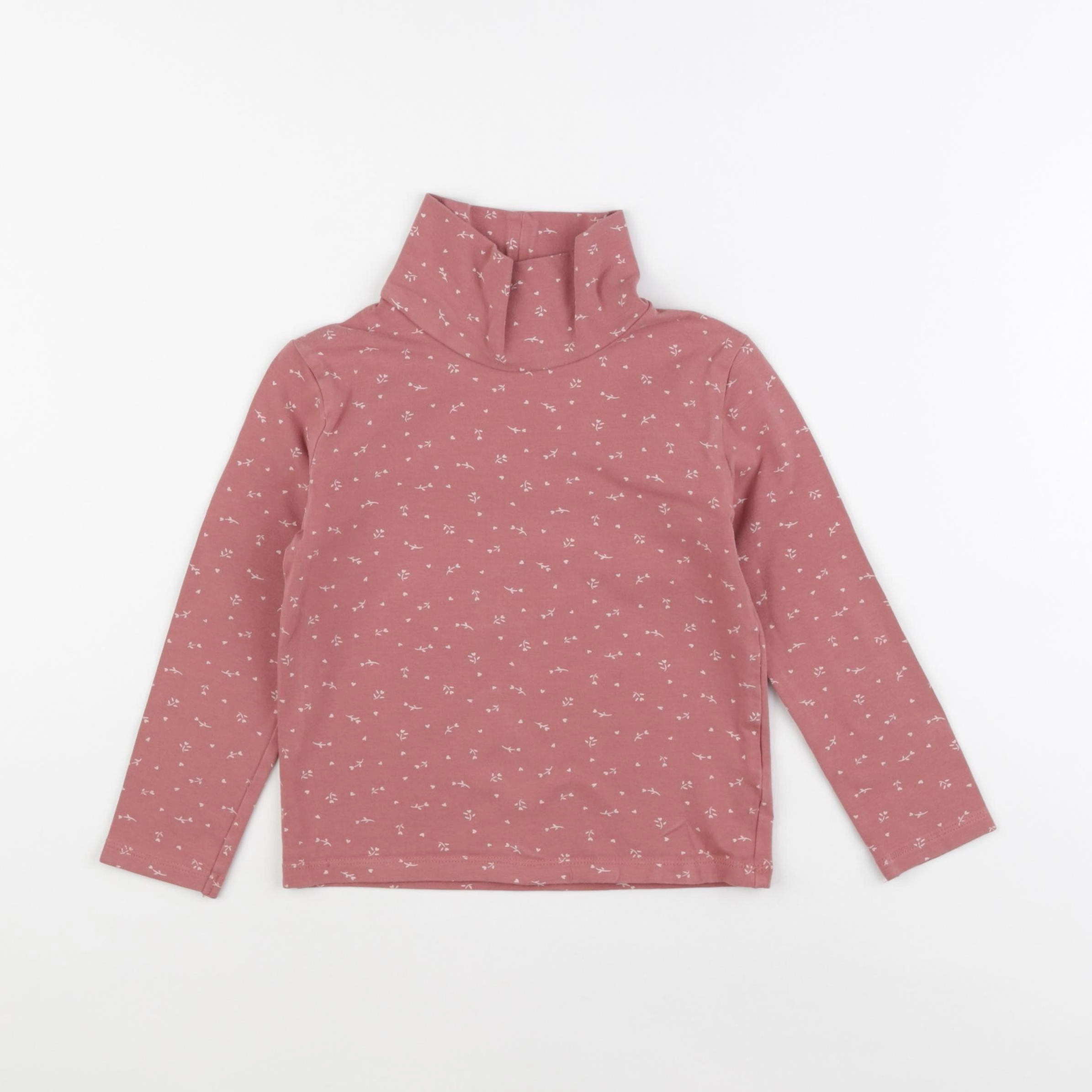 Vertbaudet - sous-pull rose - 5 ans