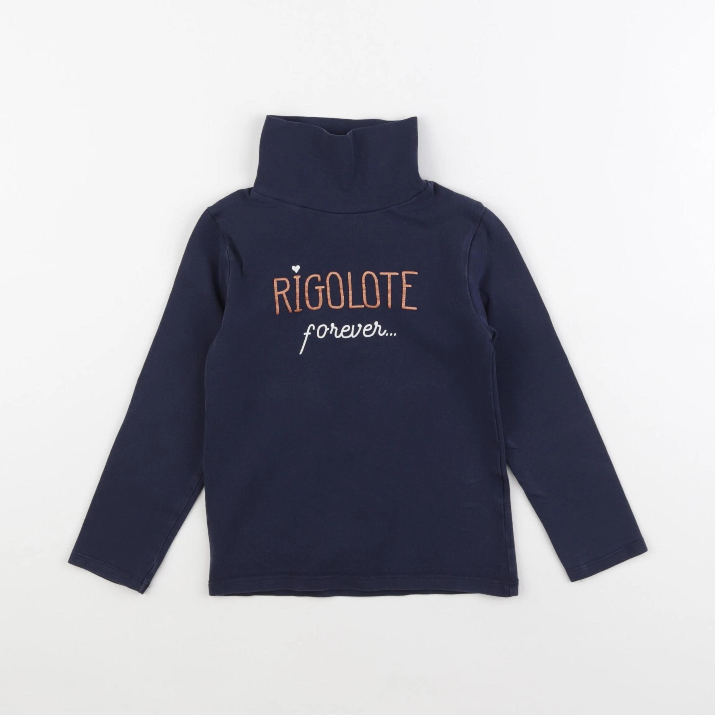 Vertbaudet - sous-pull bleu - 4 ans