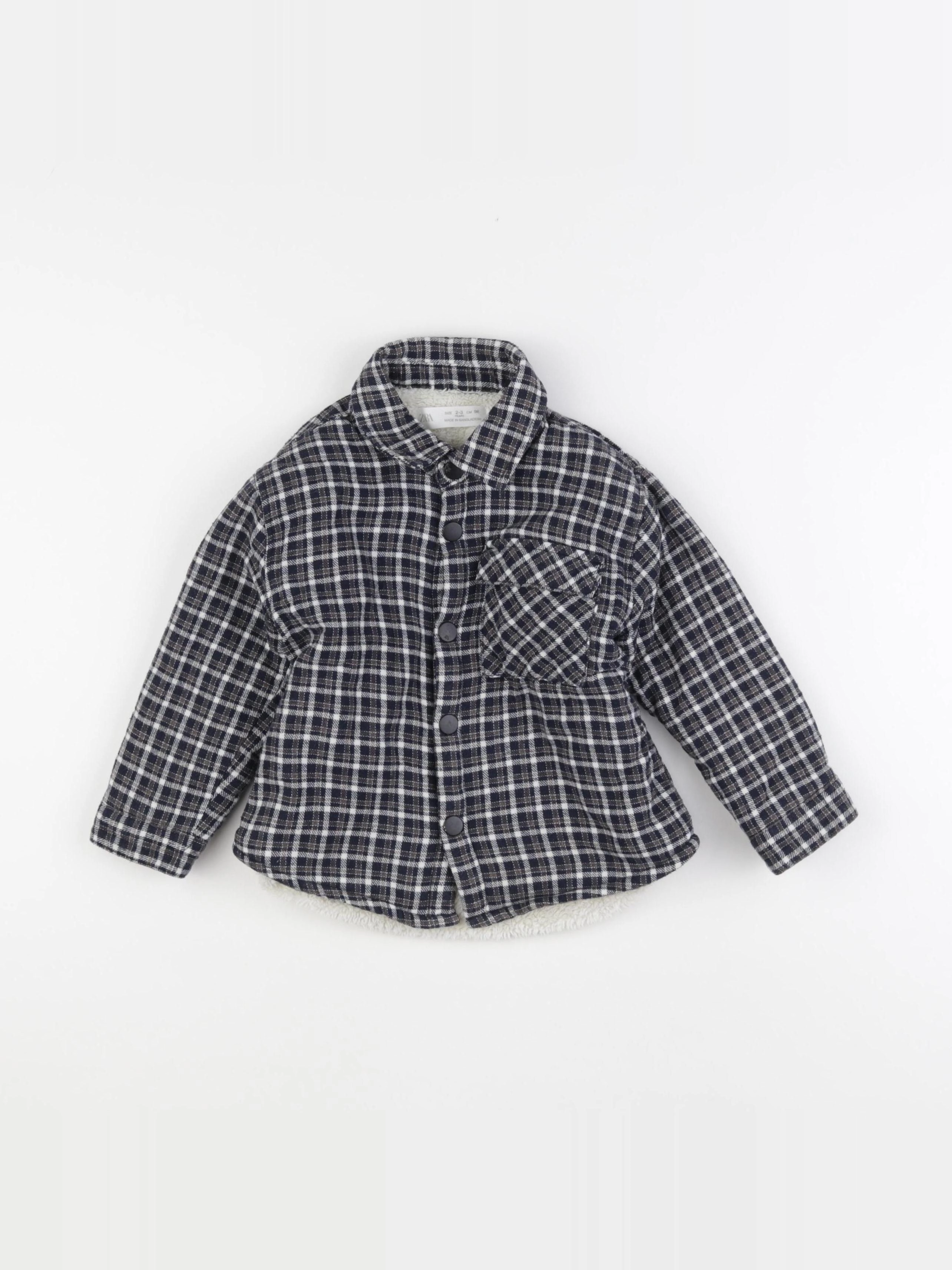 Zara - veste bleu - 2/3 ans