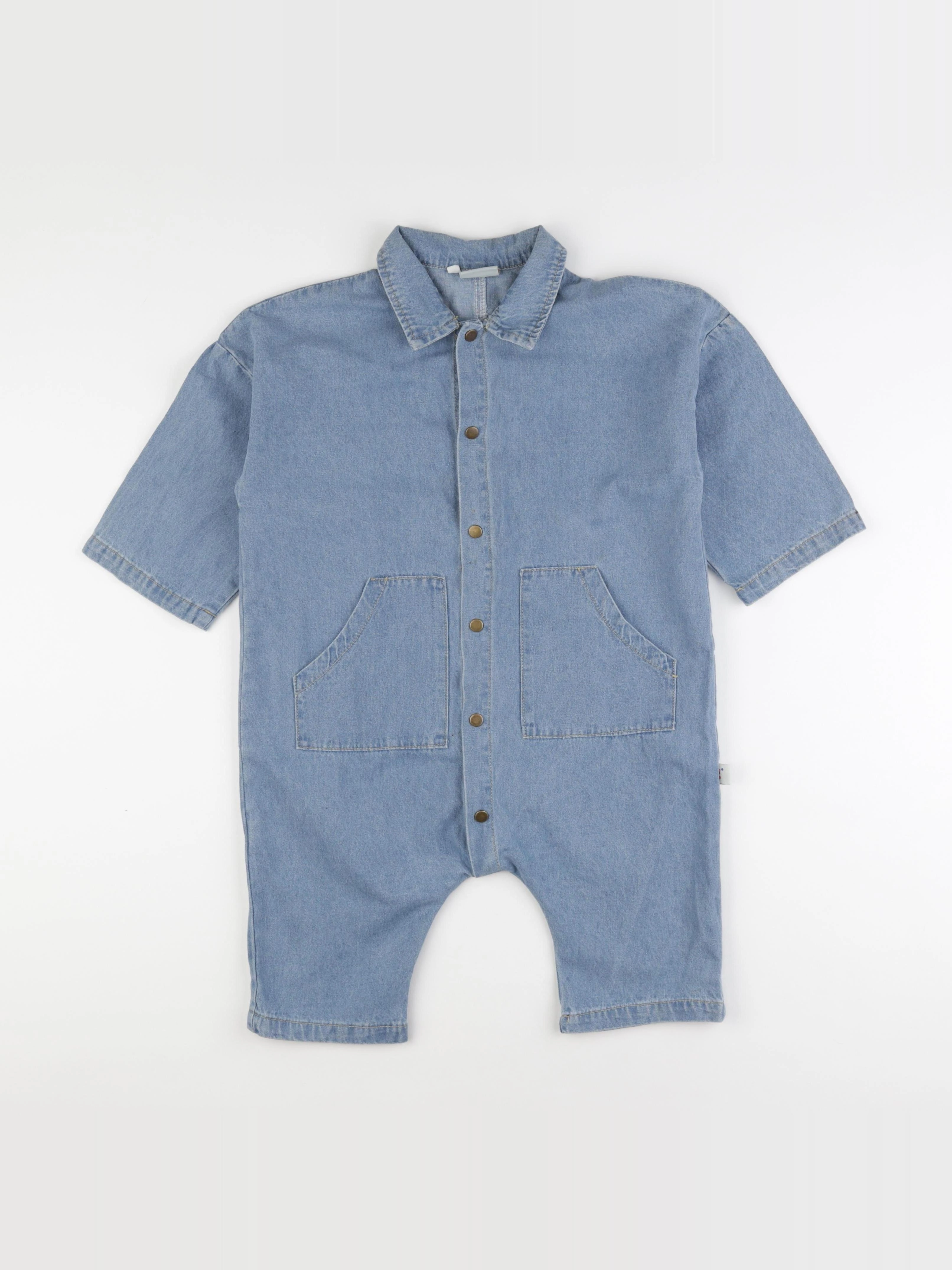 Gamin gamine - combinaison bleu - 4 ans