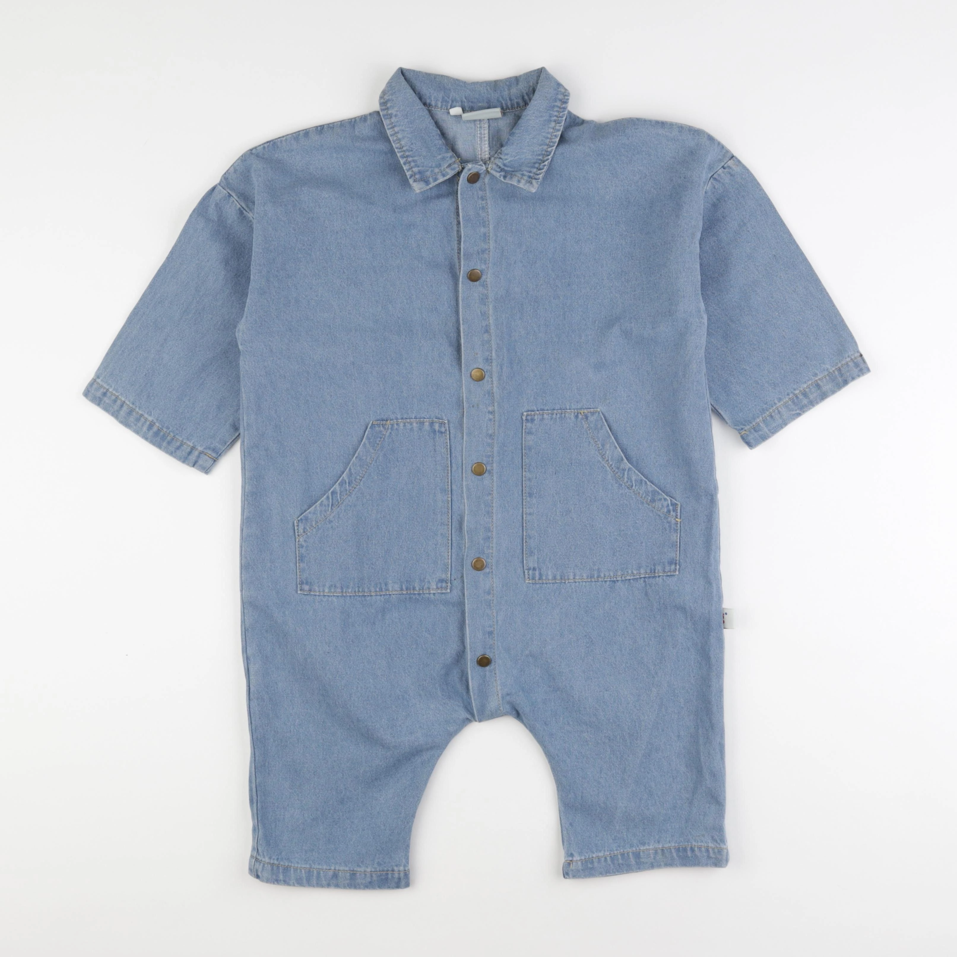 Gamin gamine - combinaison bleu - 4 ans