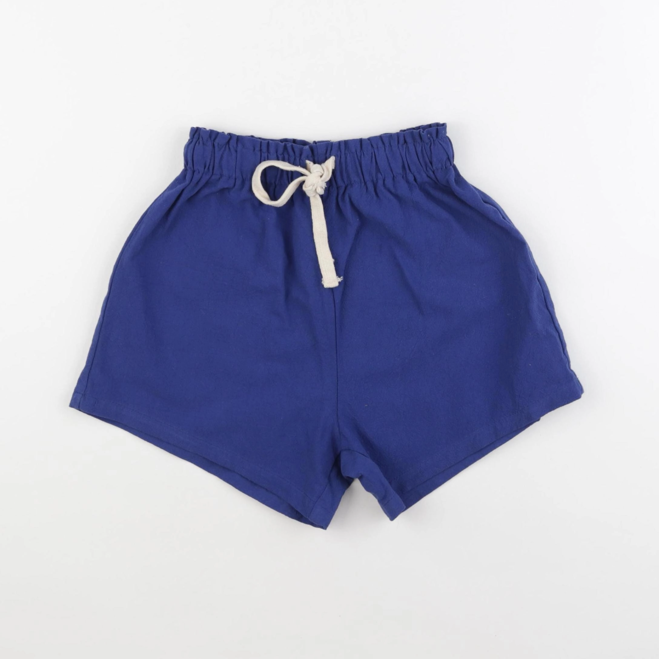 Gamin gamine - short bleu - 7/8 ans