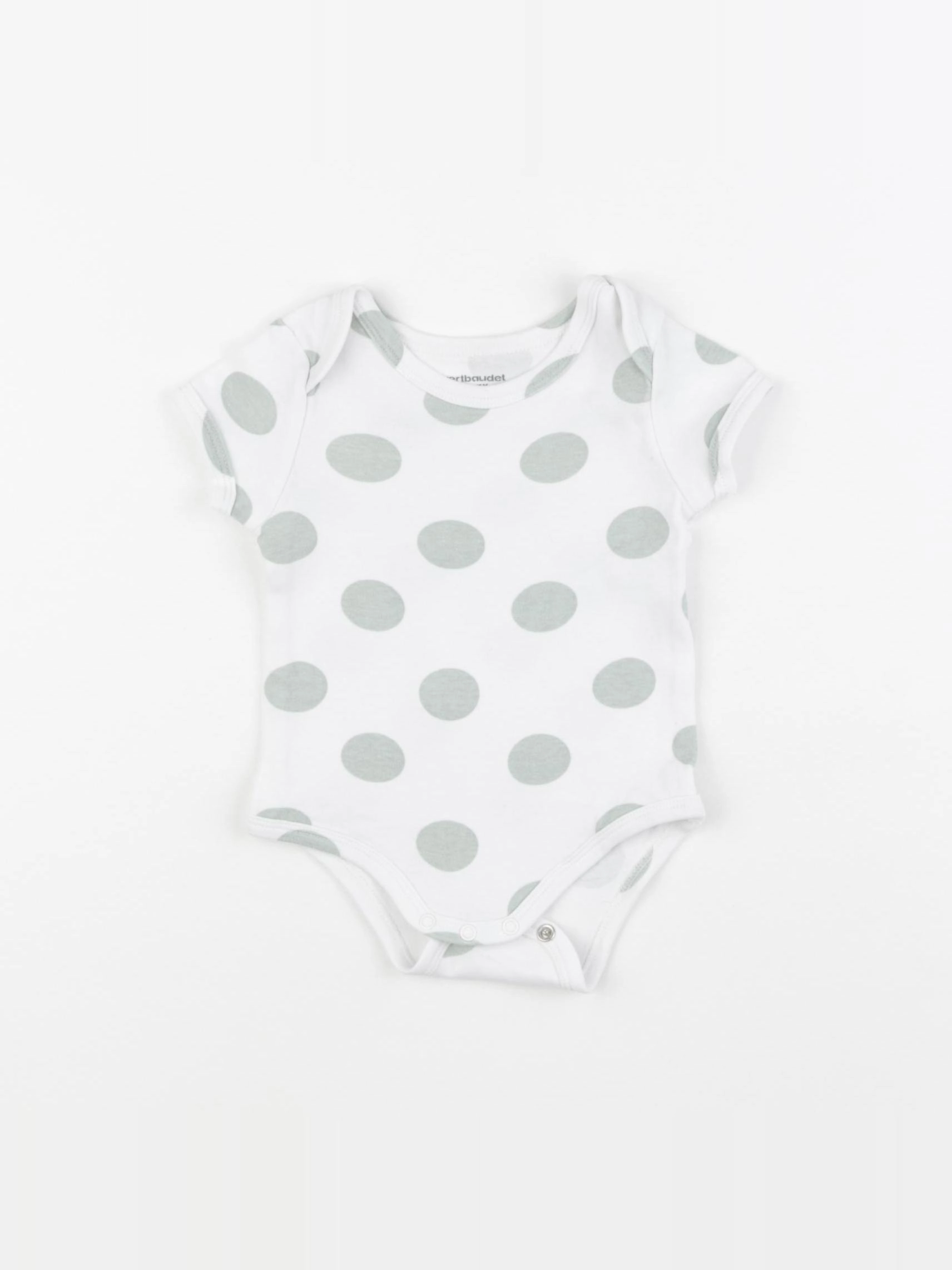 Vertbaudet - body vert - 6 mois