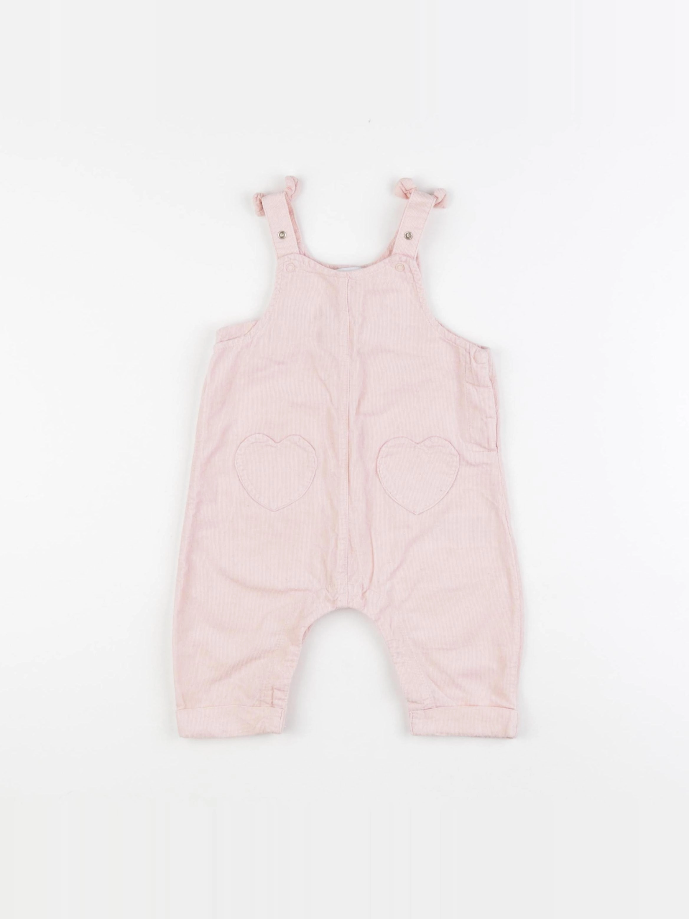 Vertbaudet - salopette rose - 6 mois