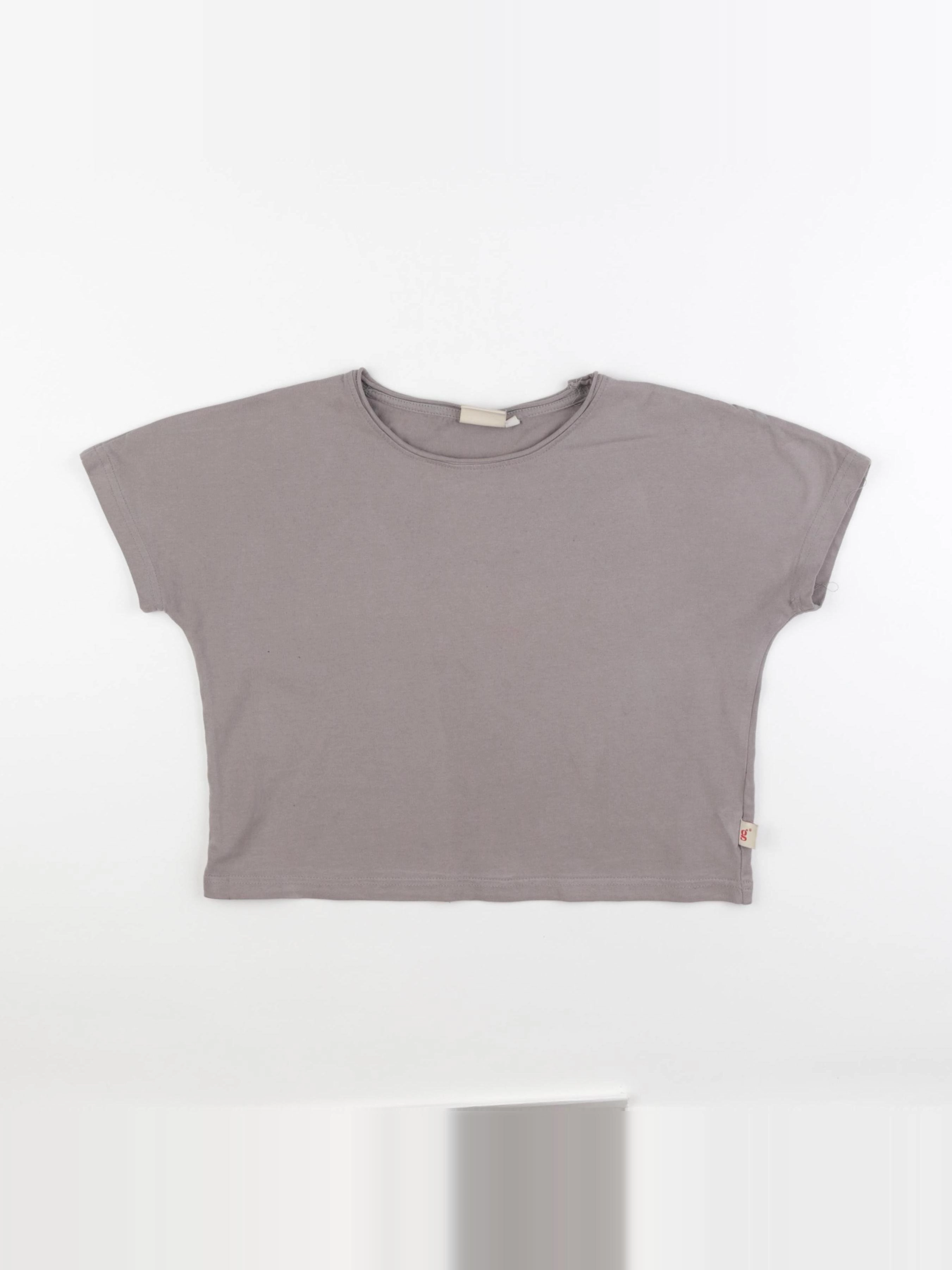 Gamin gamine - tee-shirt gris - 5/6 ans
