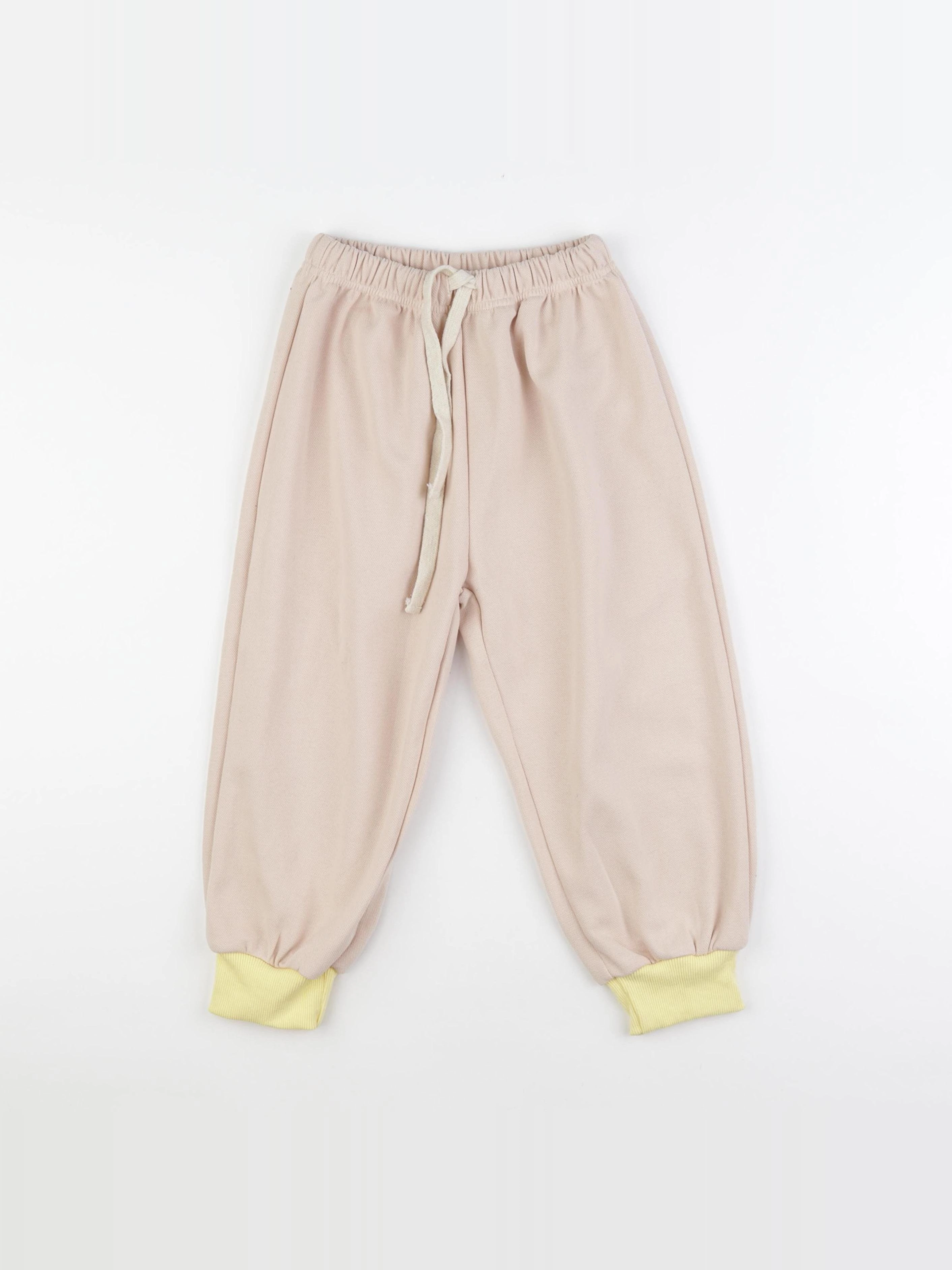 Gamin gamine - jogging rose, jaune - 6/7 ans