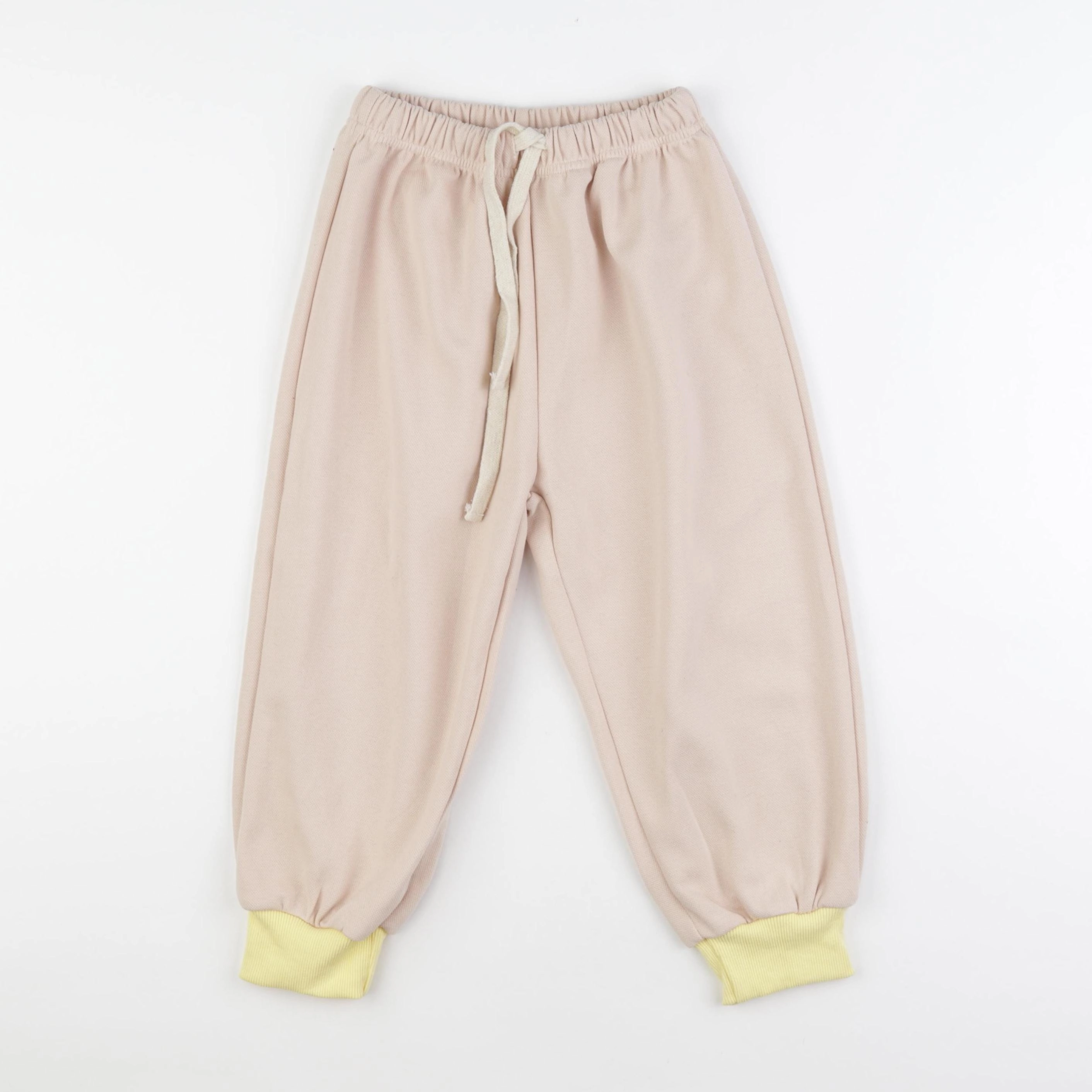 Gamin gamine - jogging rose, jaune - 6/7 ans