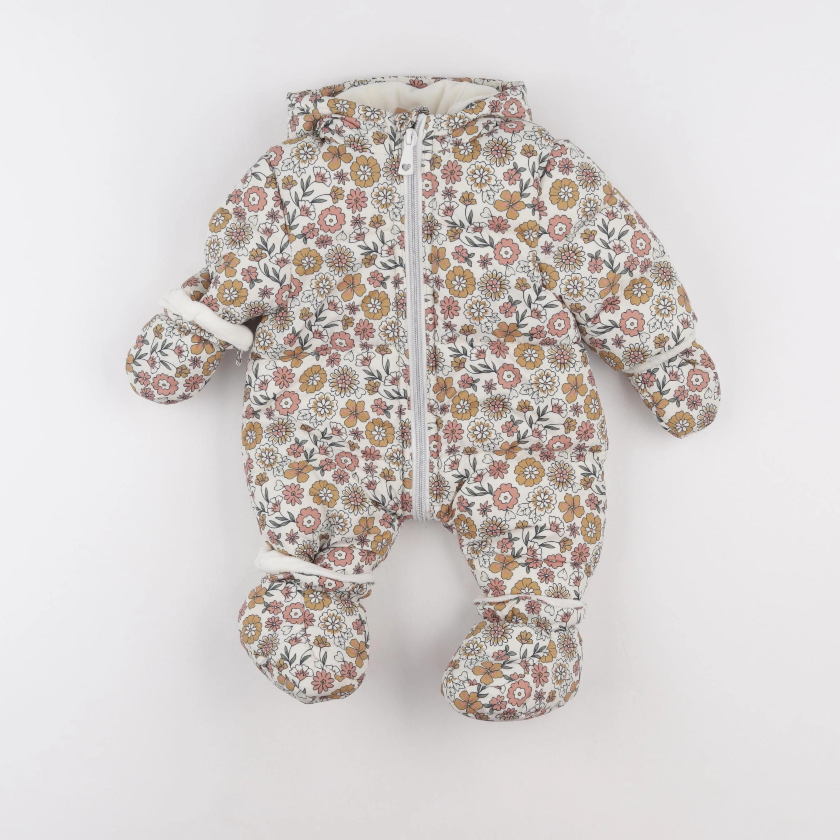 Vertbaudet - combi-pilote beige - 1 mois