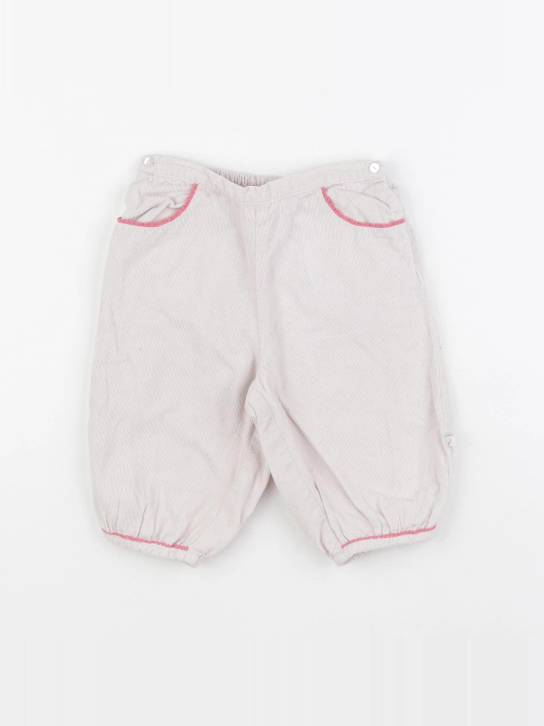 Jacadi - pantalon rose - 12 mois