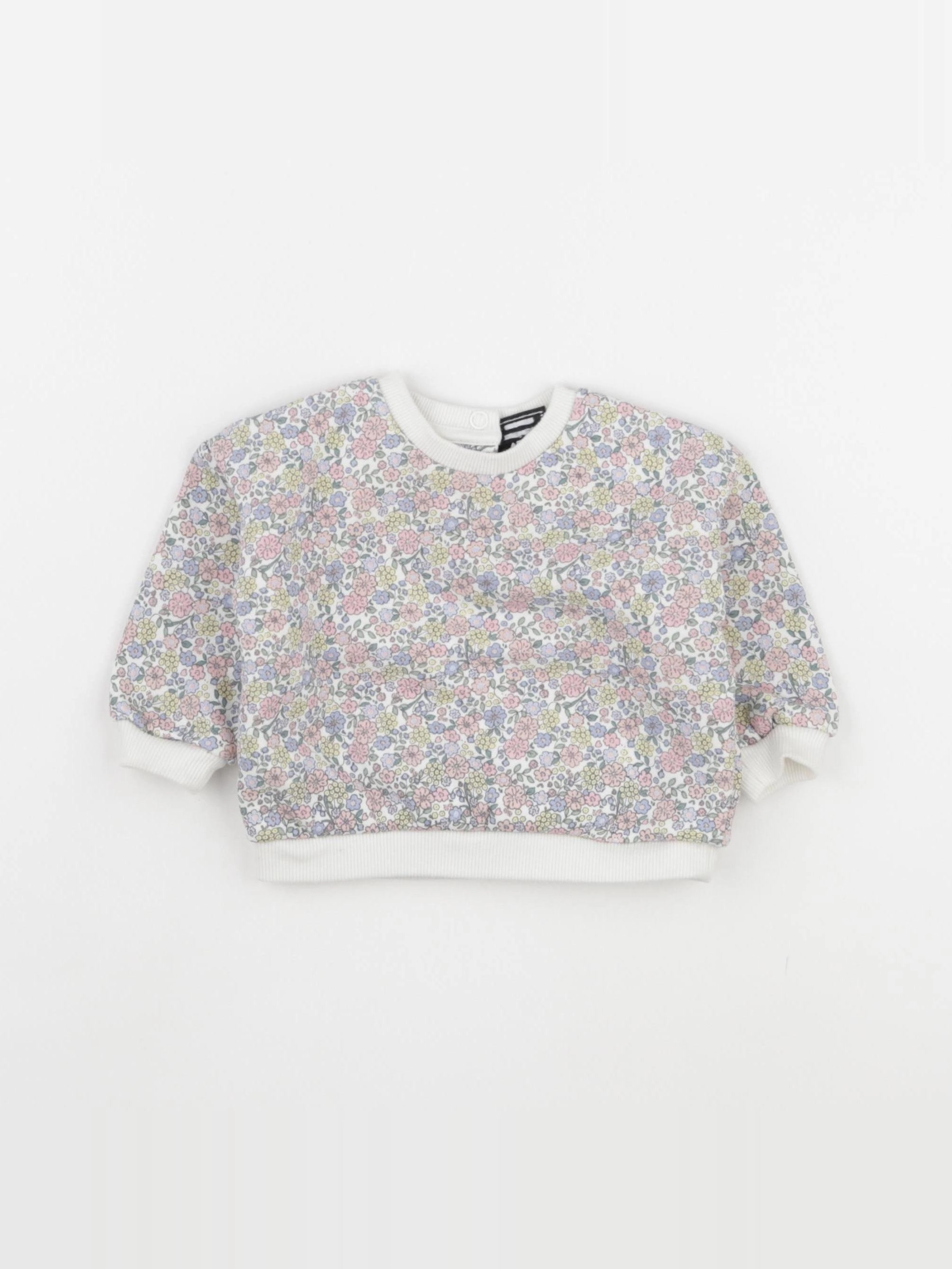 Tape à l'oeil - sweat rose - 6 mois