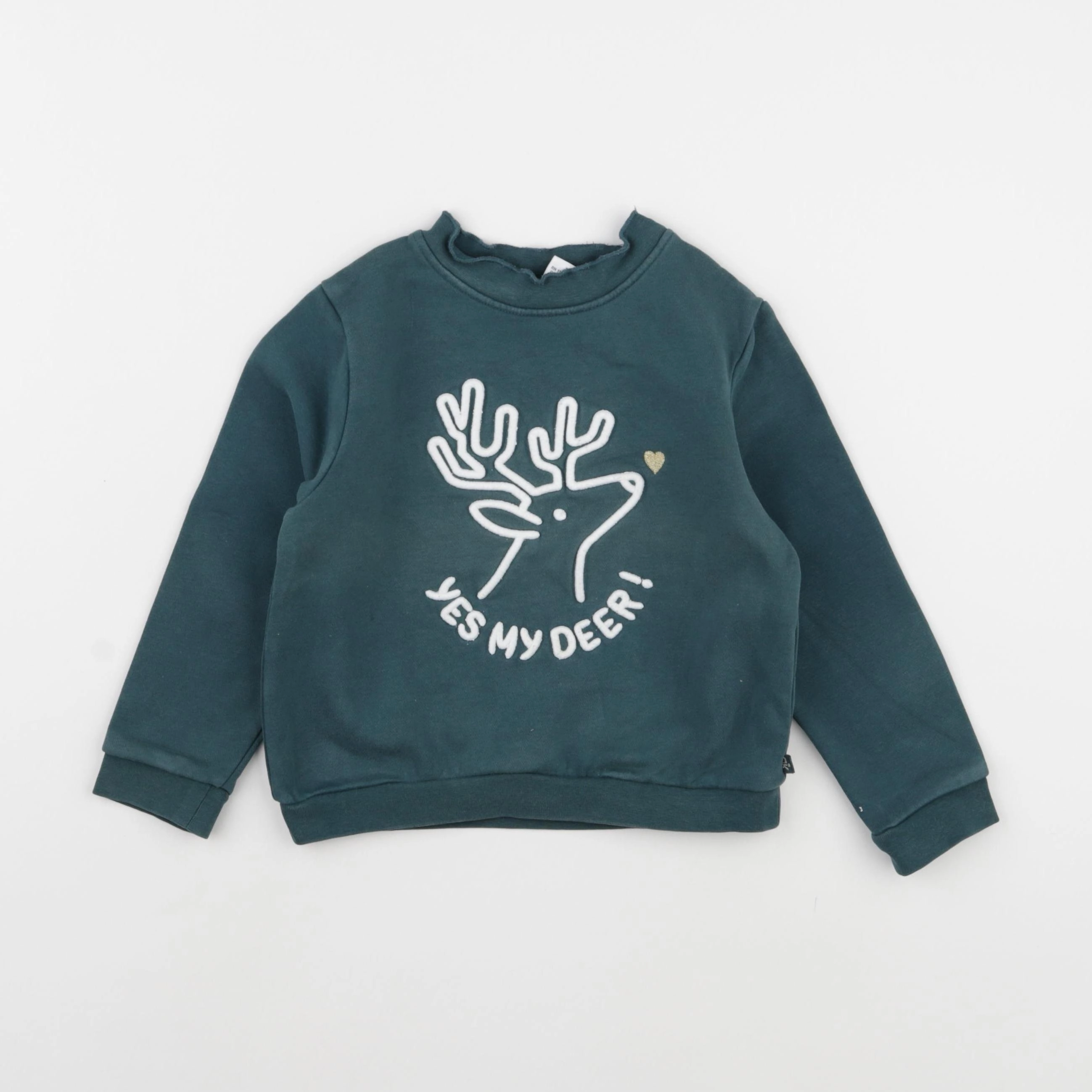 Okaidi - sweat bleu - 3 ans