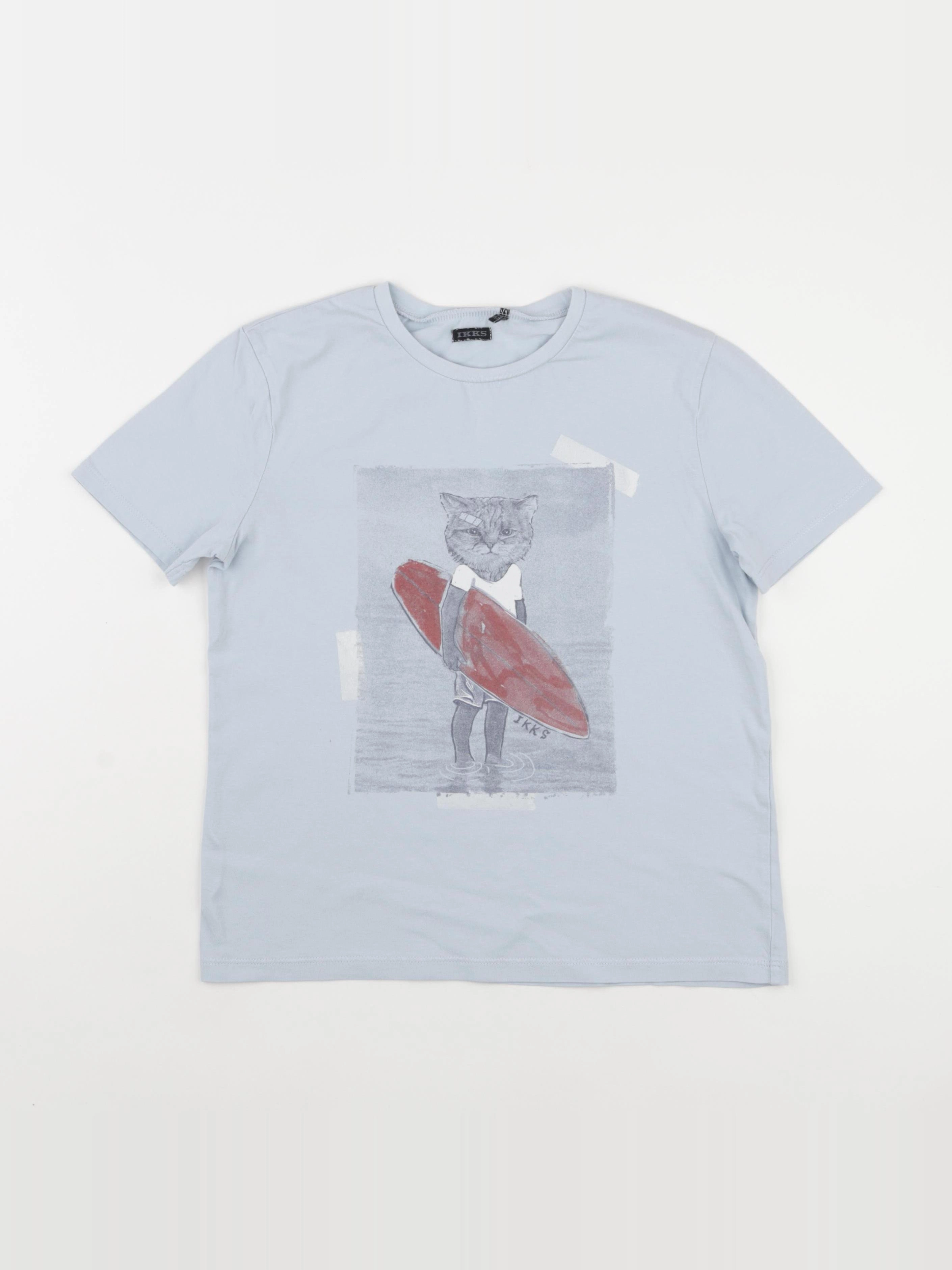 IKKS - tee-shirt bleu - 12 ans