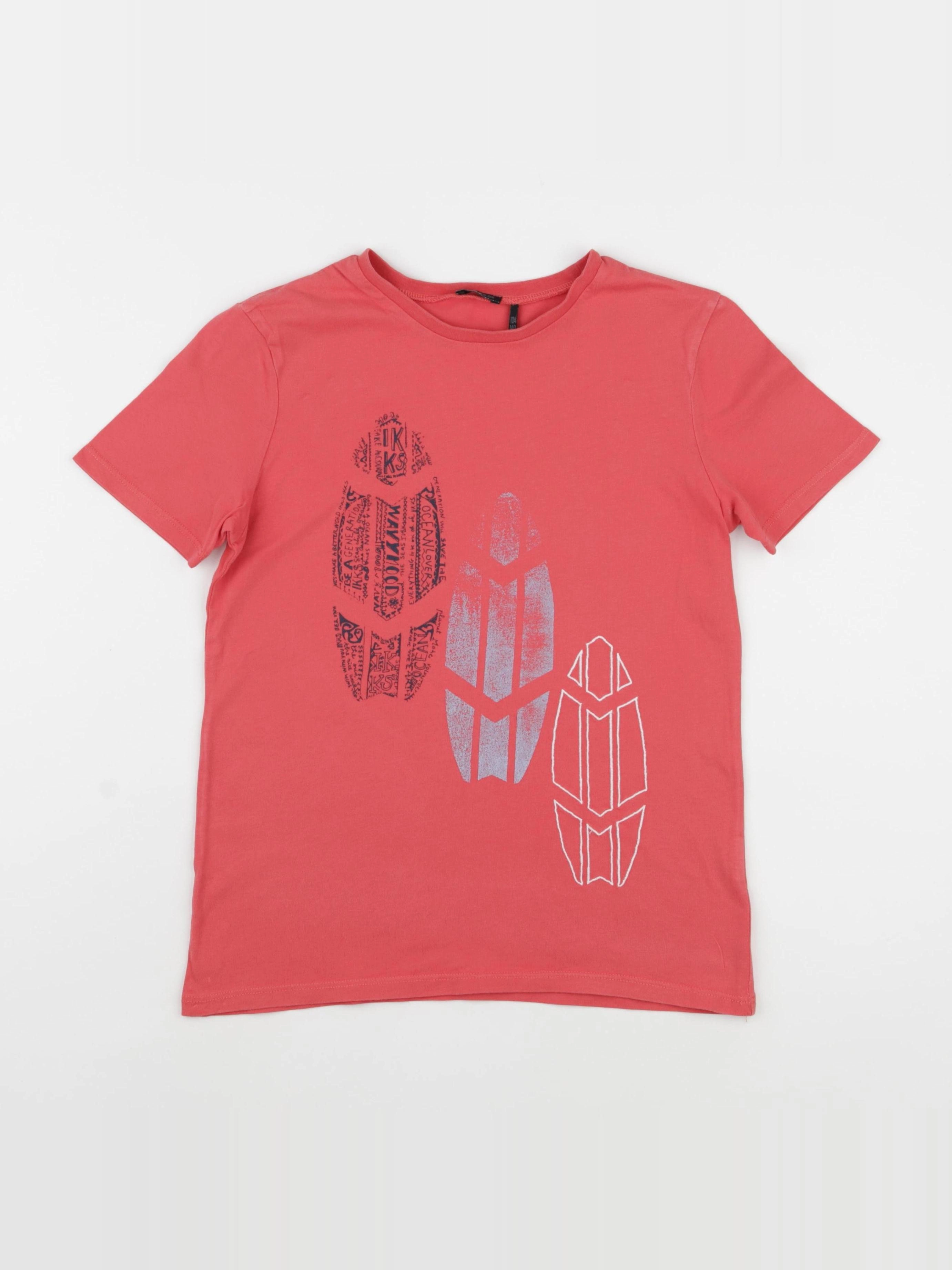 IKKS - tee-shirt rouge - 10 ans