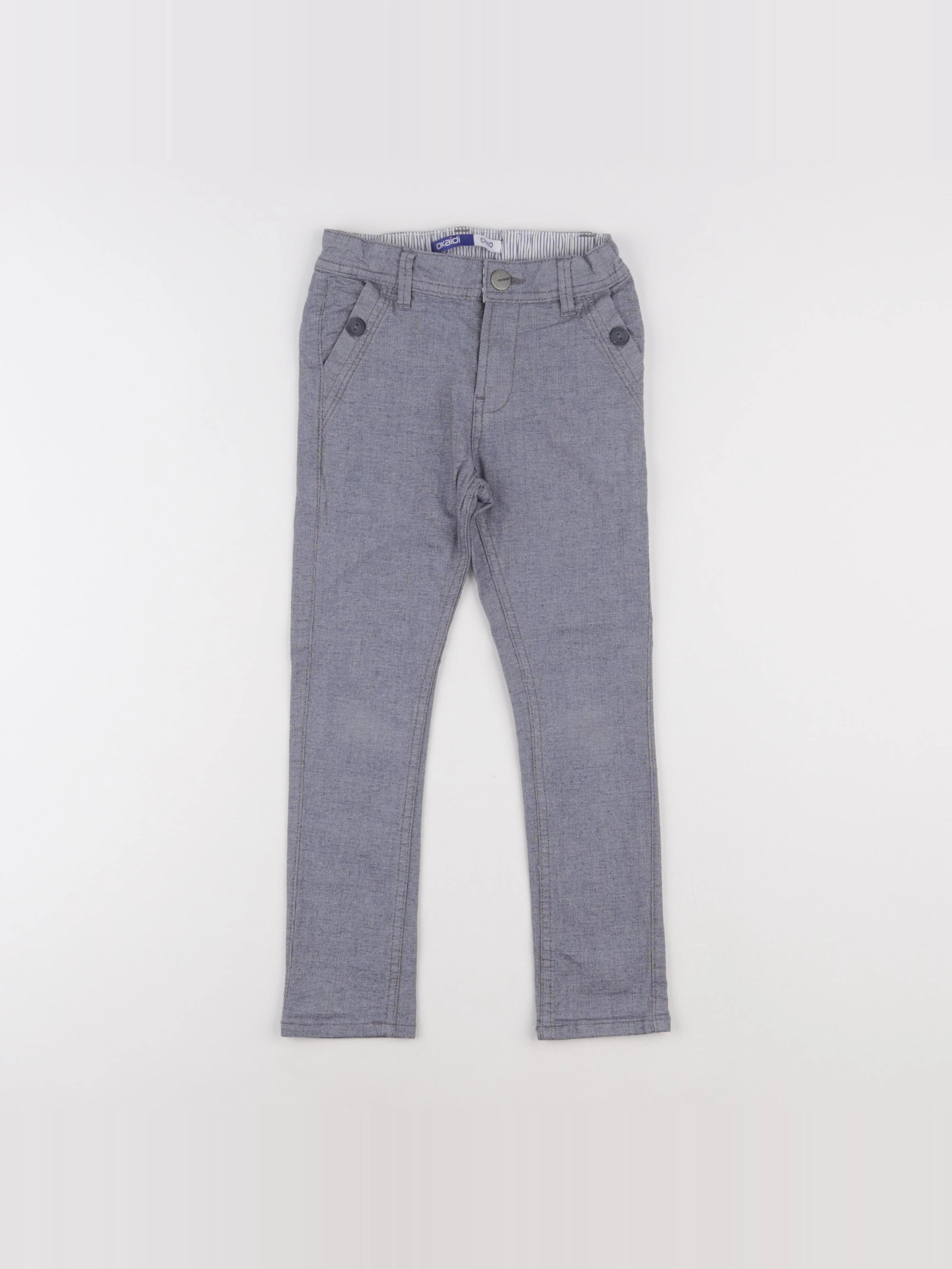 Okaidi - pantalon bleu - 5 ans