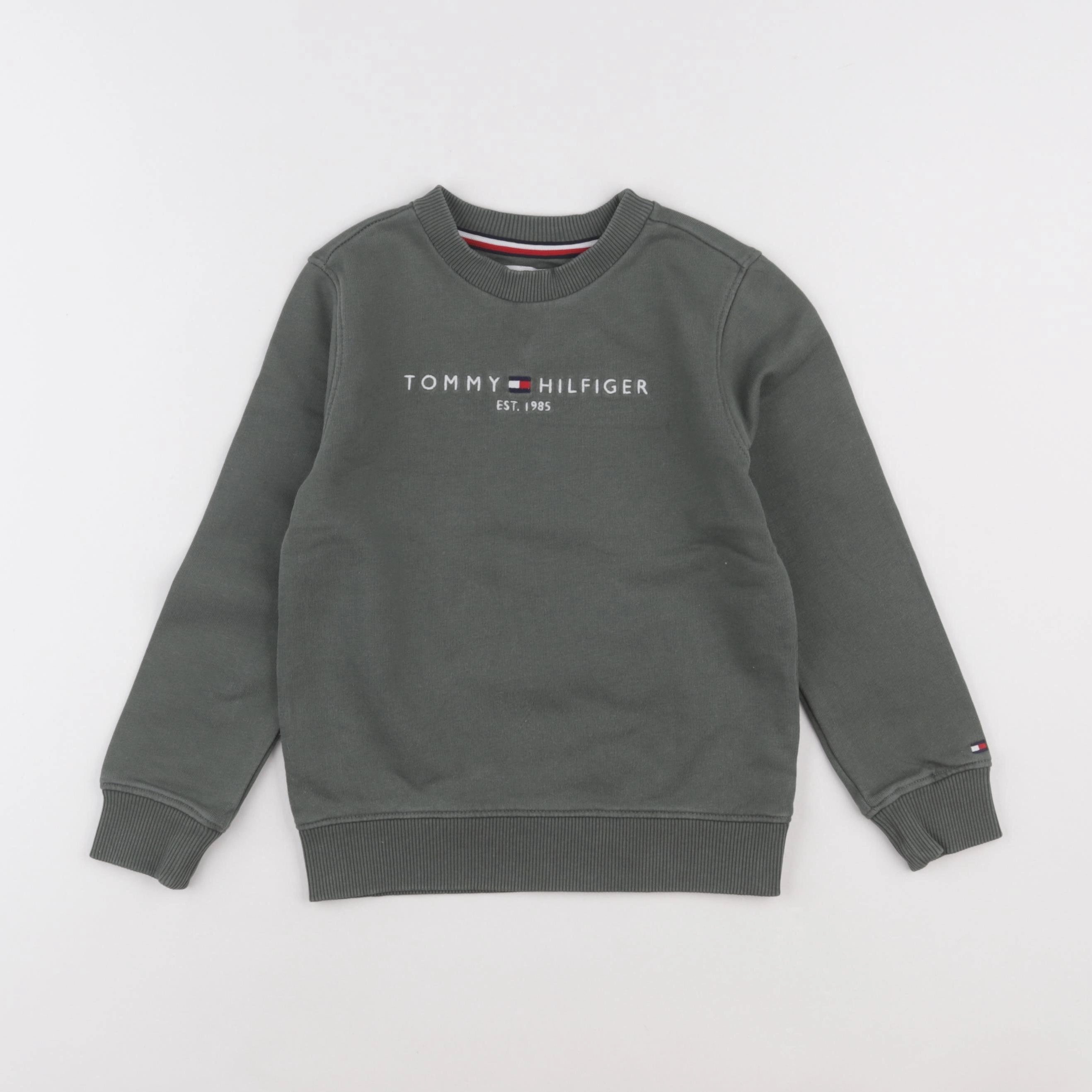 Tommy Hilfiger - sweat vert - 5 ans