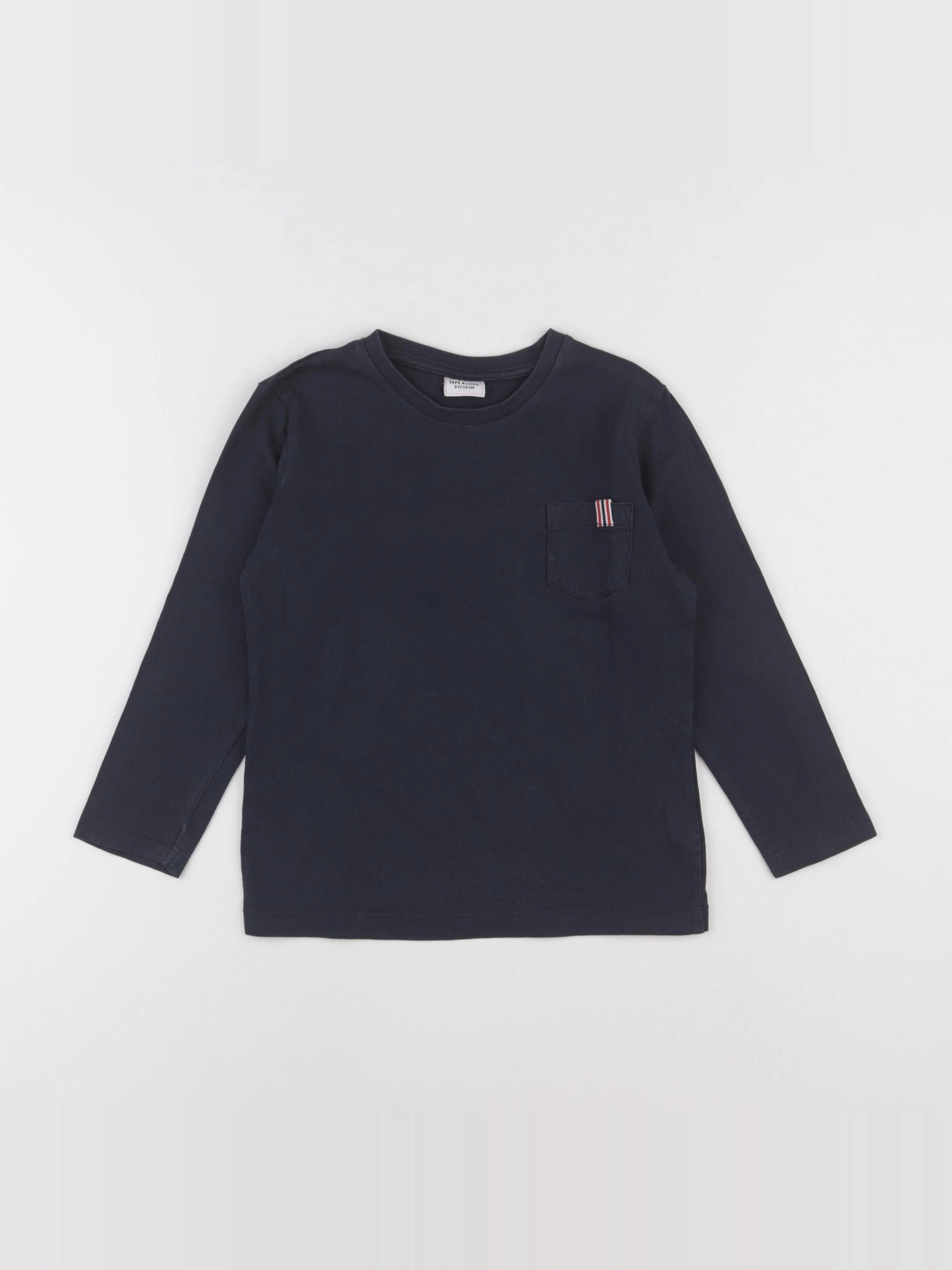 Tape à l'oeil - tee-shirt bleu - 5 ans