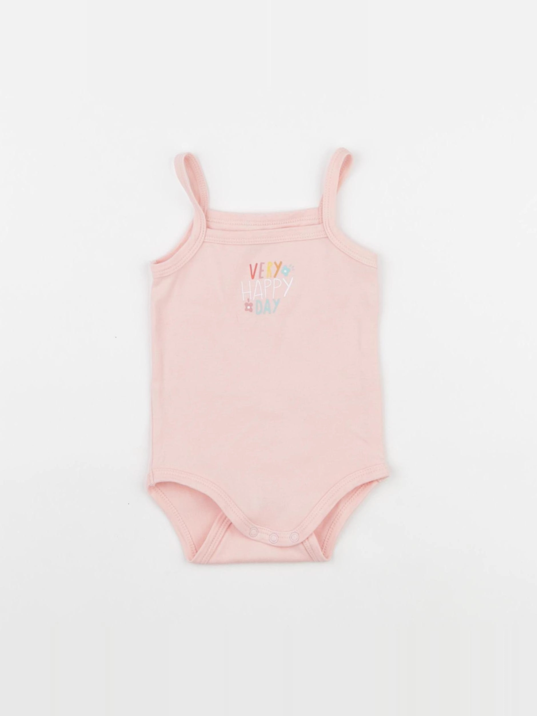Vertbaudet - body rose - 9 mois