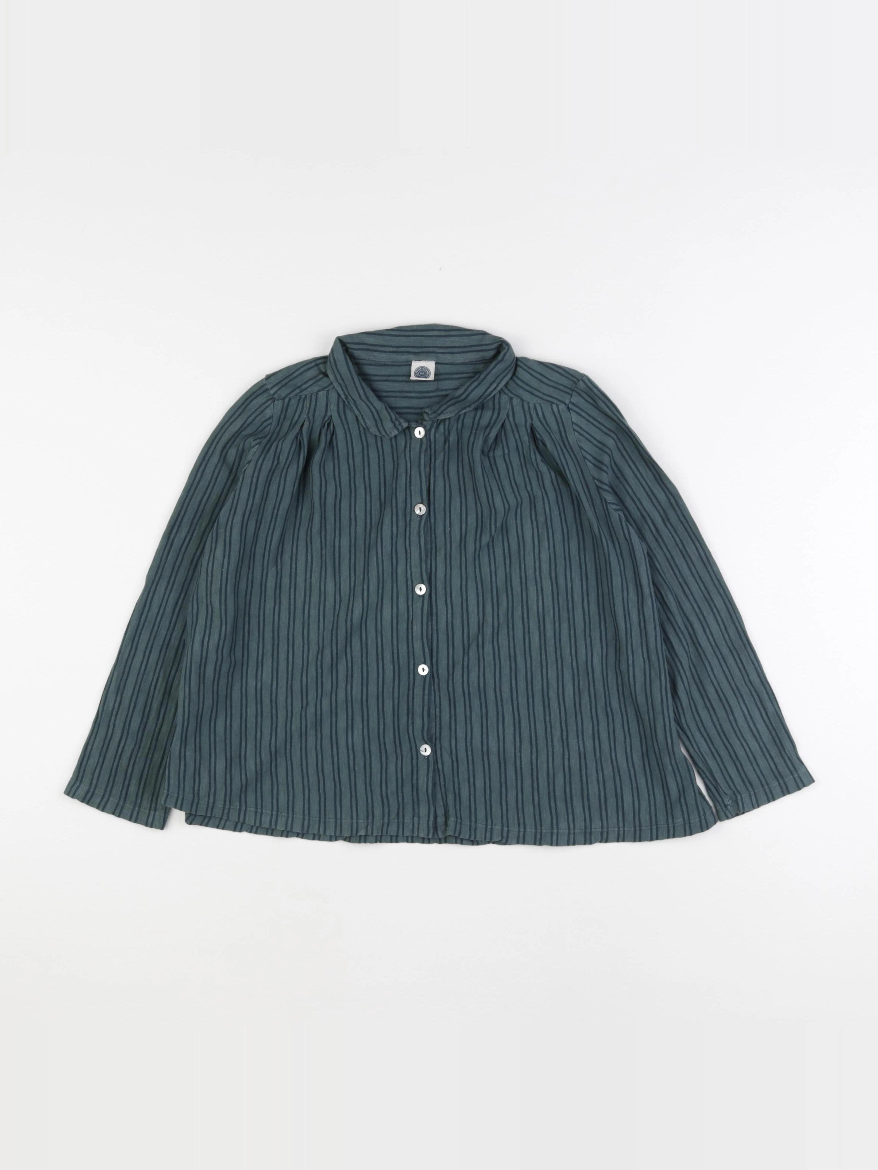 Le Petit Germain - chemise vert - 8 ans