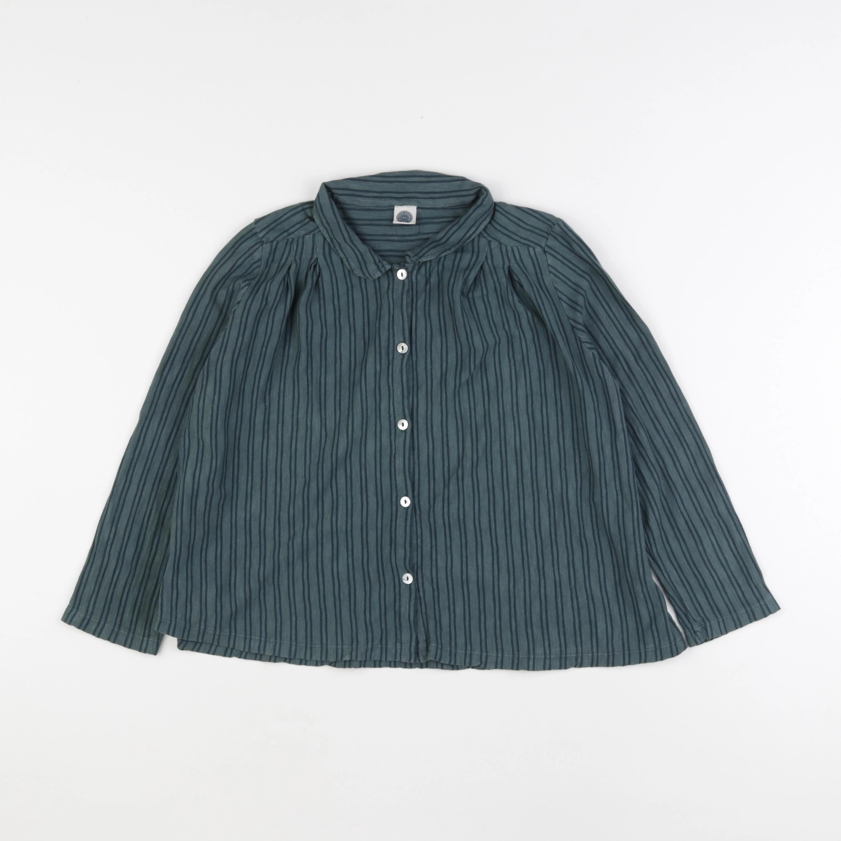 Le Petit Germain - chemise vert - 8 ans