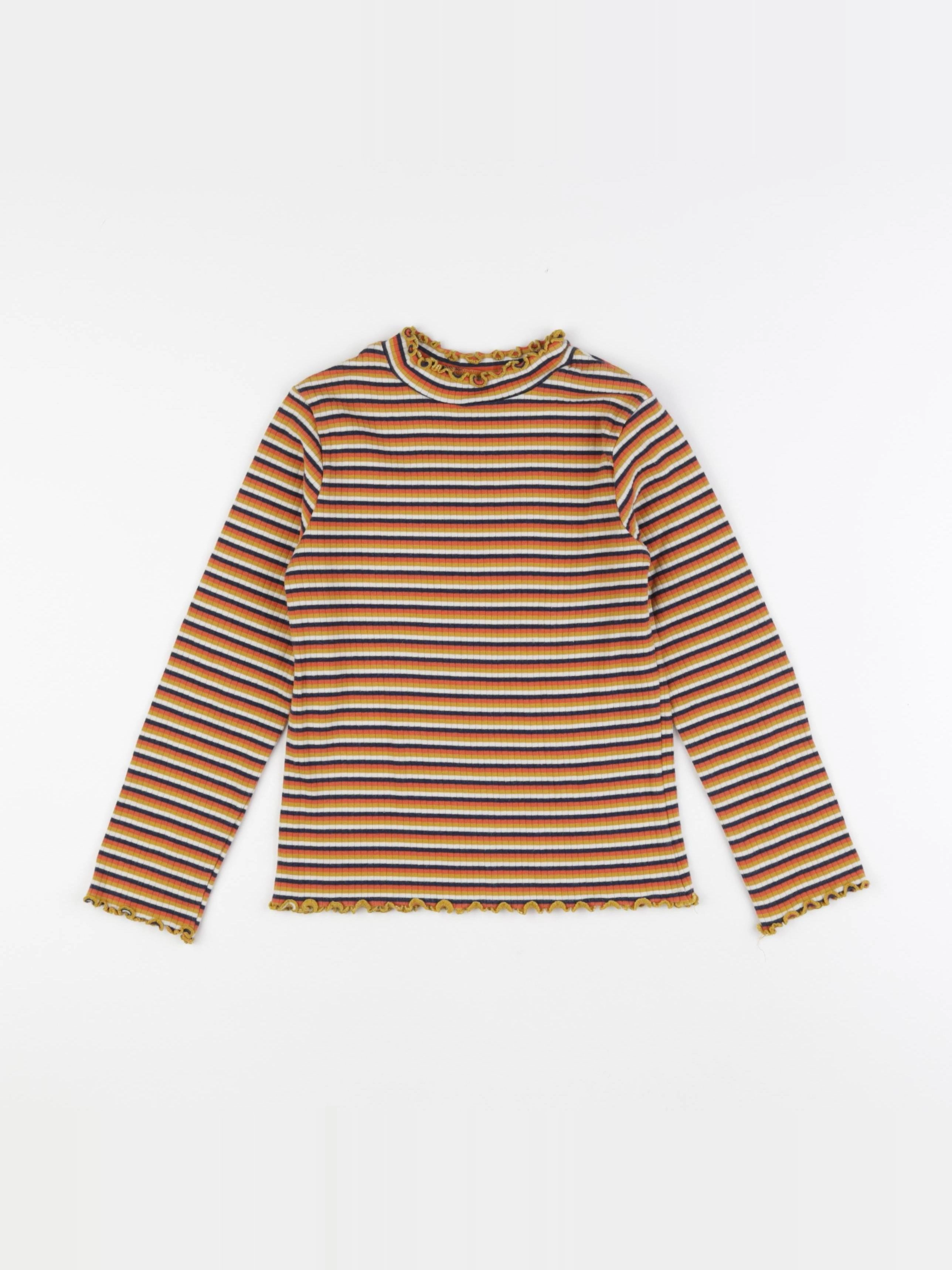 Monoprix - sous-pull multicolore - 8 ans
