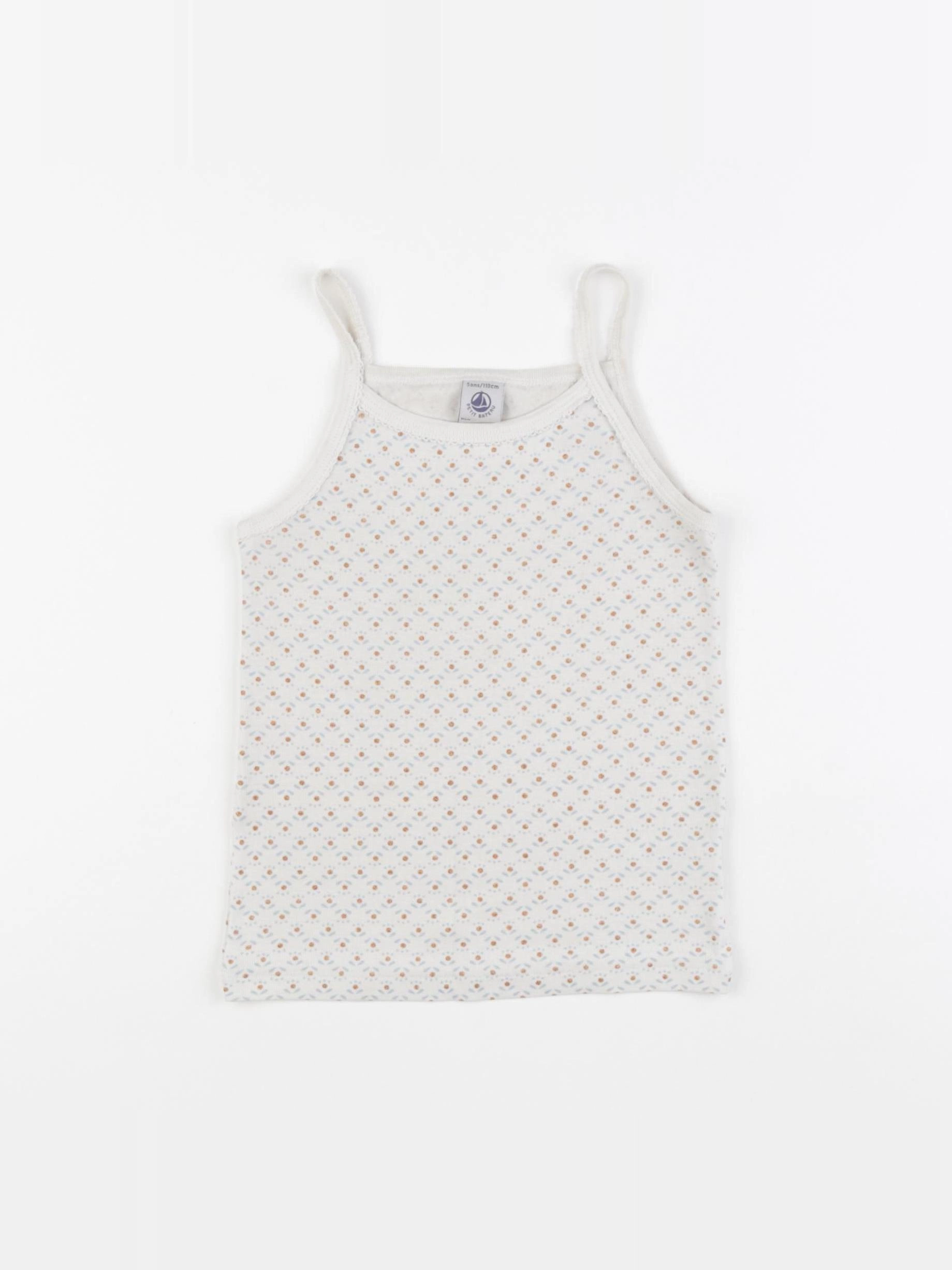 Petit Bateau - maillot de corps multicolore - 5 ans