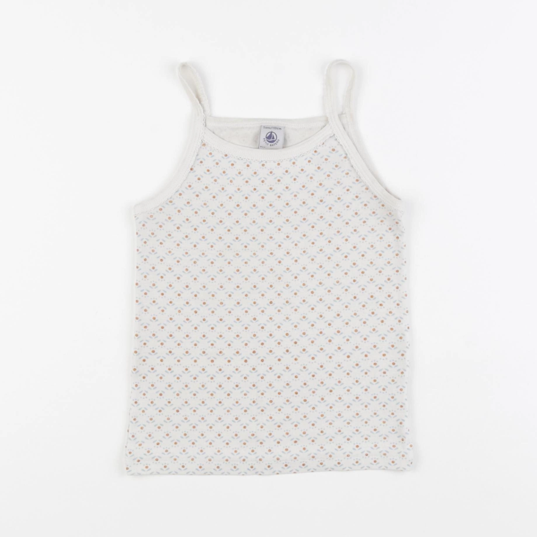 Petit Bateau - maillot de corps multicolore - 5 ans