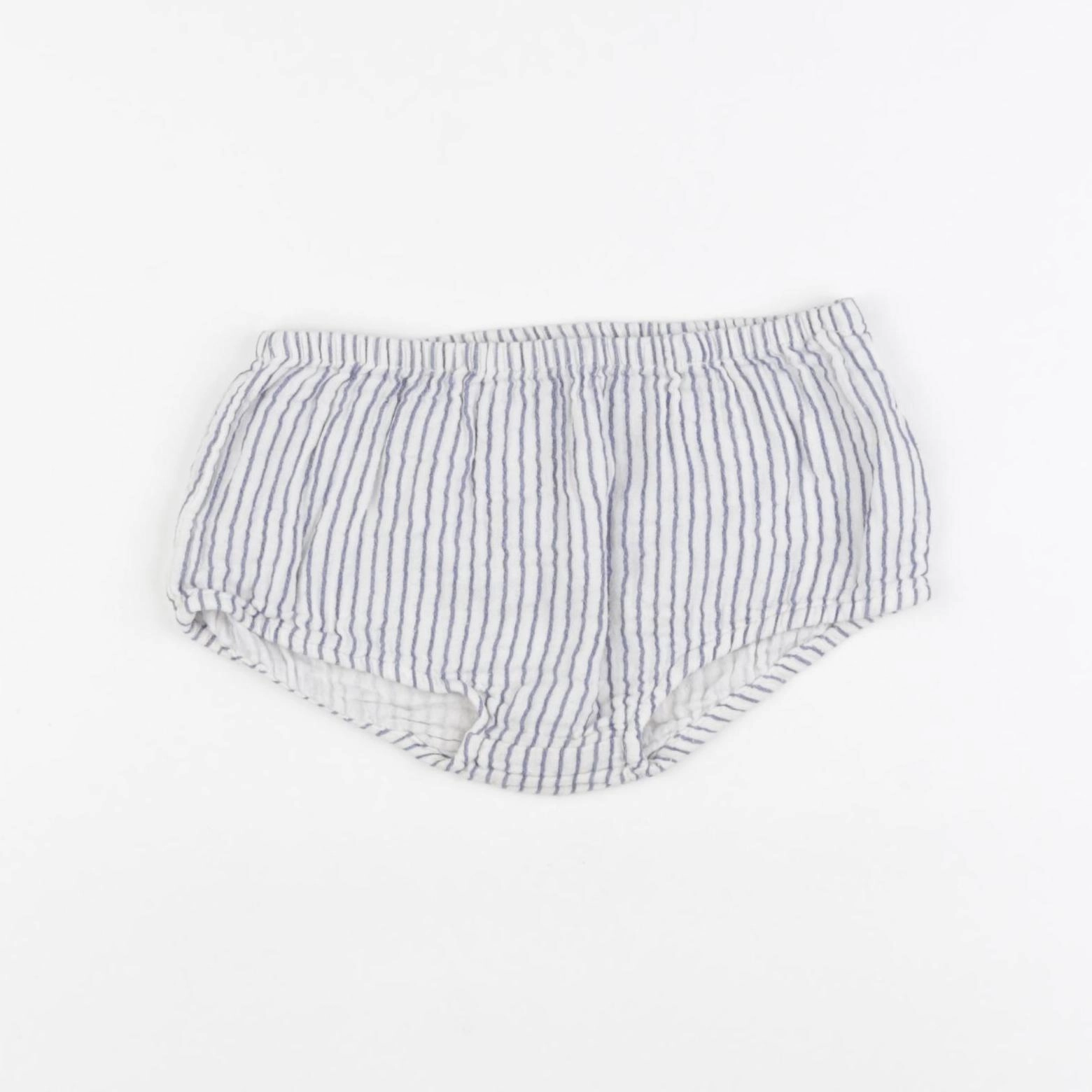 Boutchou - bloomer blanc, bleu - 36 mois