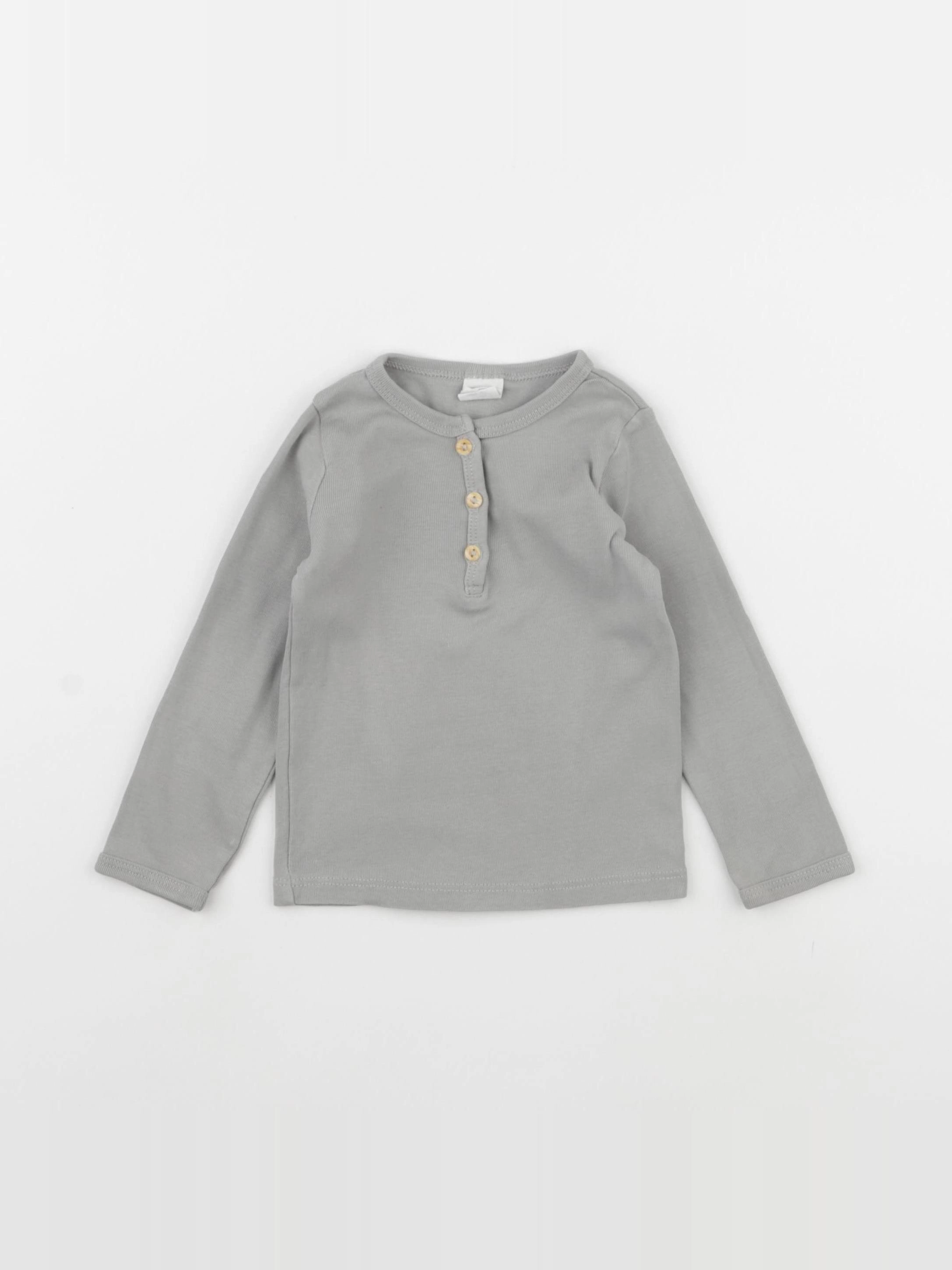 H&M - tee-shirt vert - 9/12 mois