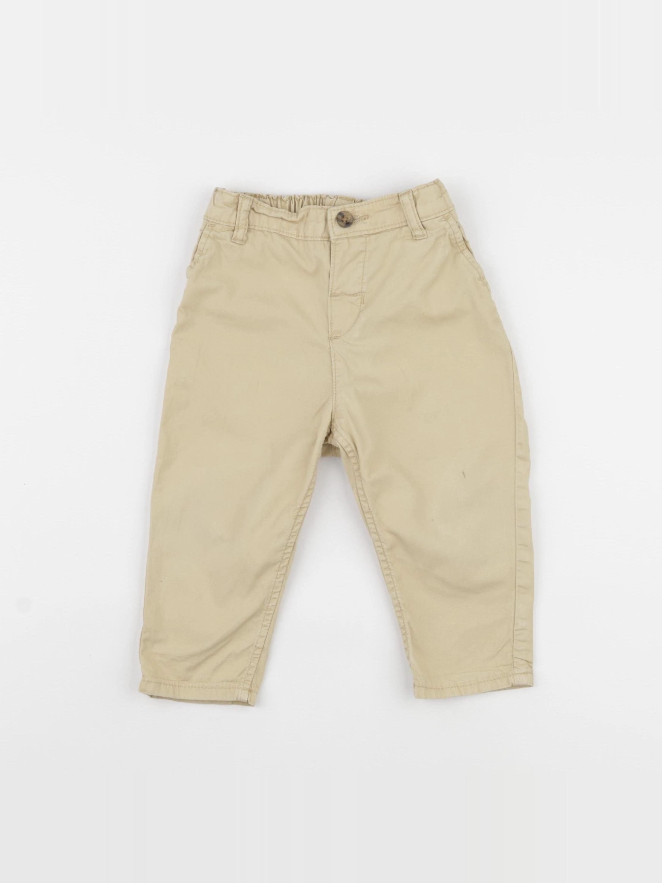 H&M - pantalon beige - 9/12 mois