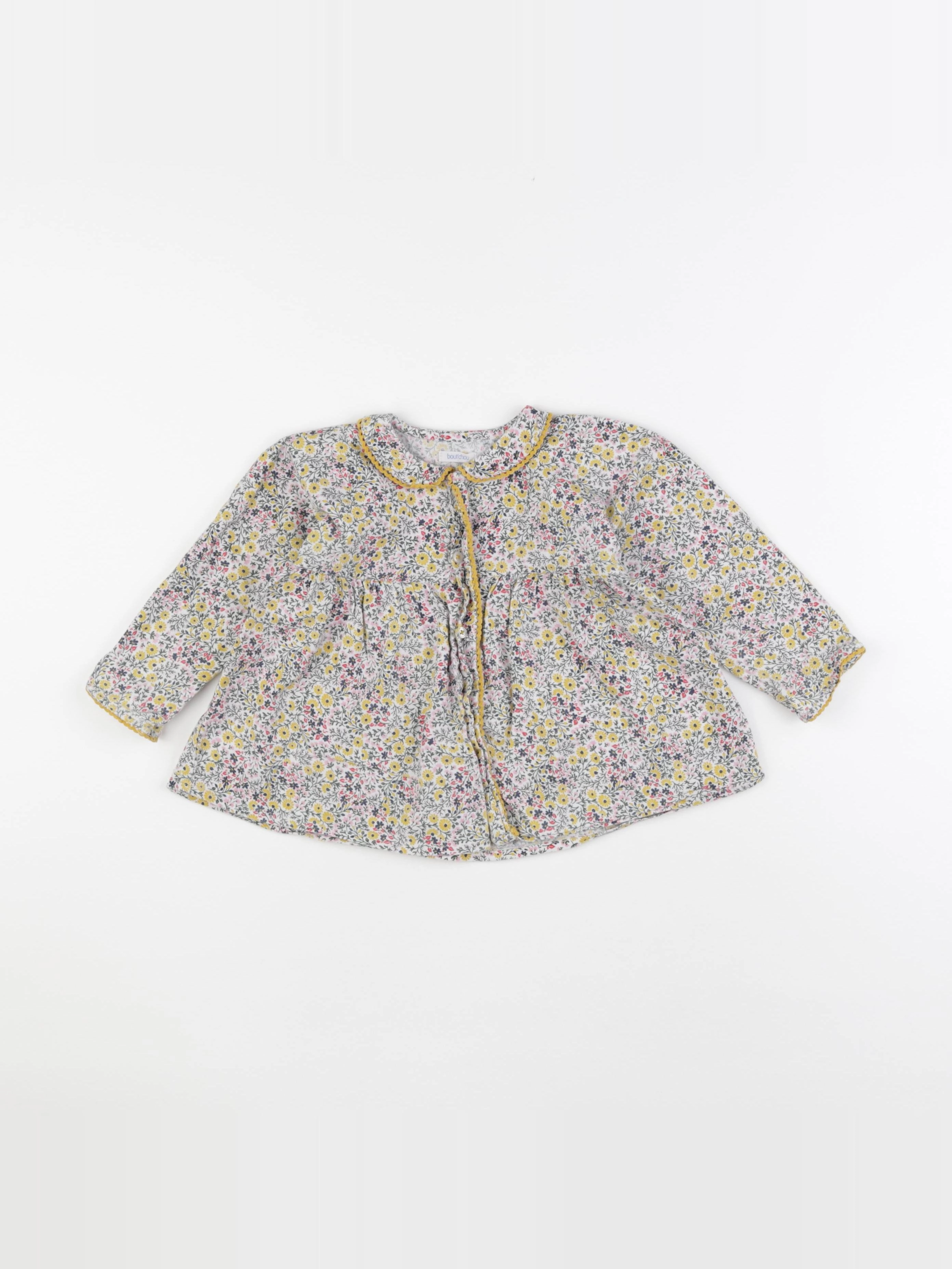 Boutchou - blouse jaune - 24 mois