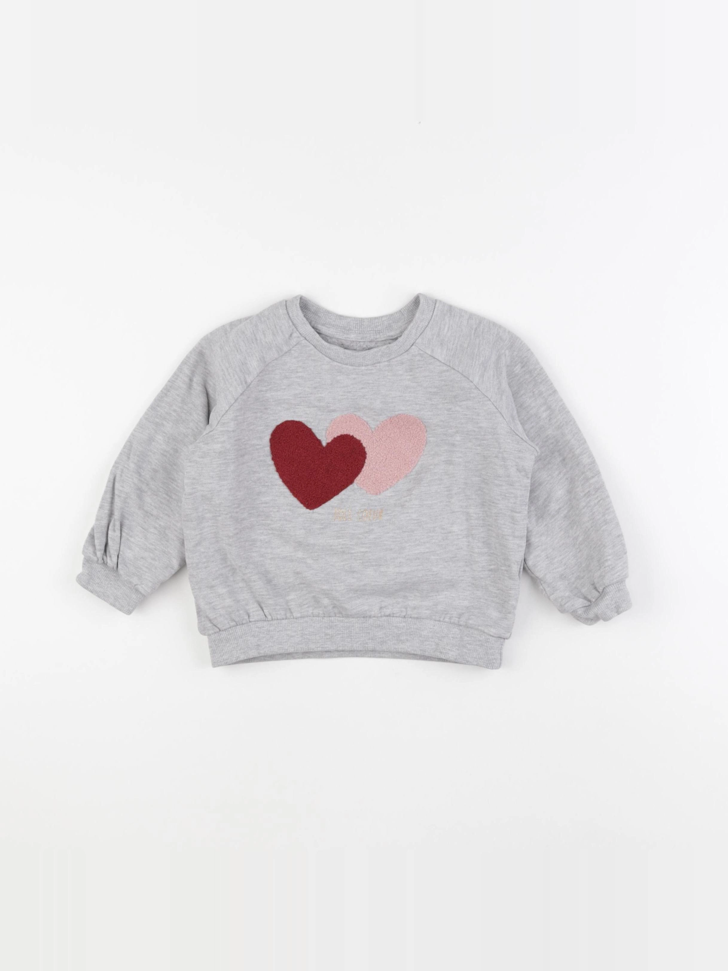 Vertbaudet - sweat gris - 3 ans