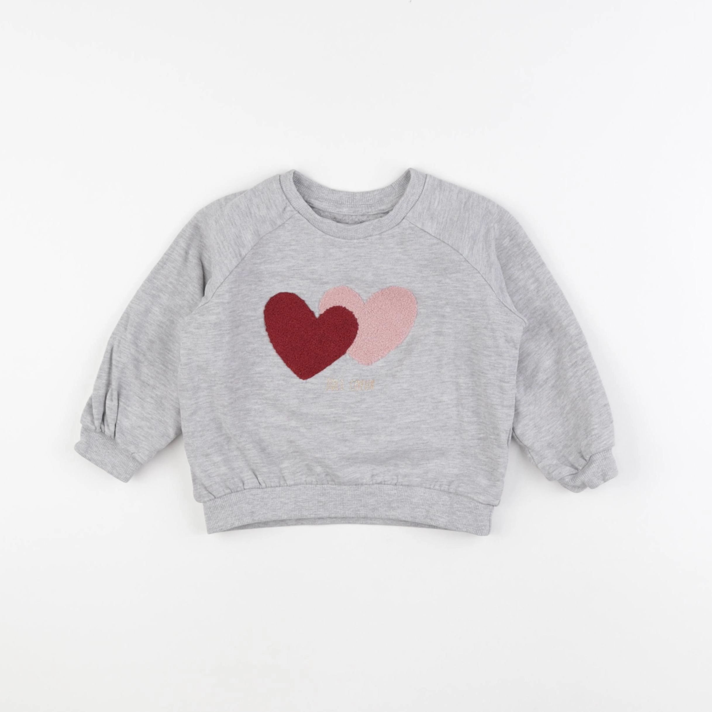 Vertbaudet - sweat gris - 3 ans